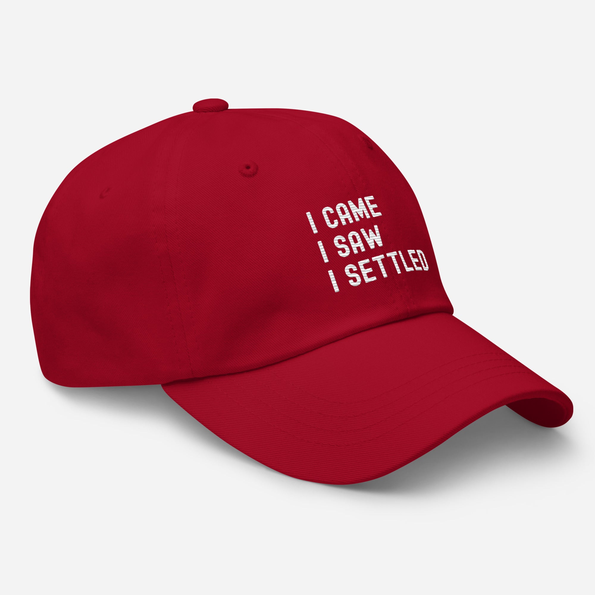 Hat | I came, I saw, I settled