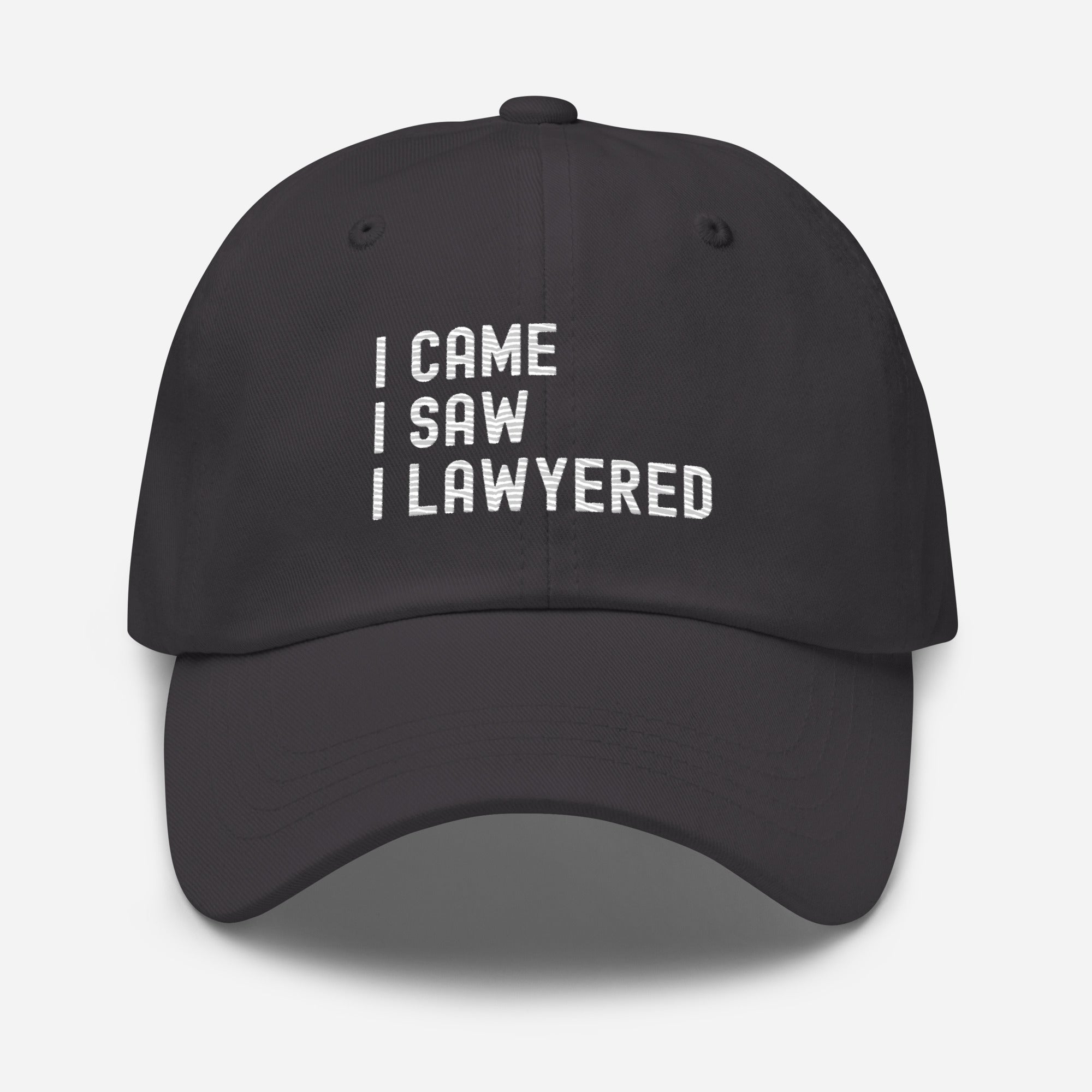 Hat | I came, I saw, I lawyered