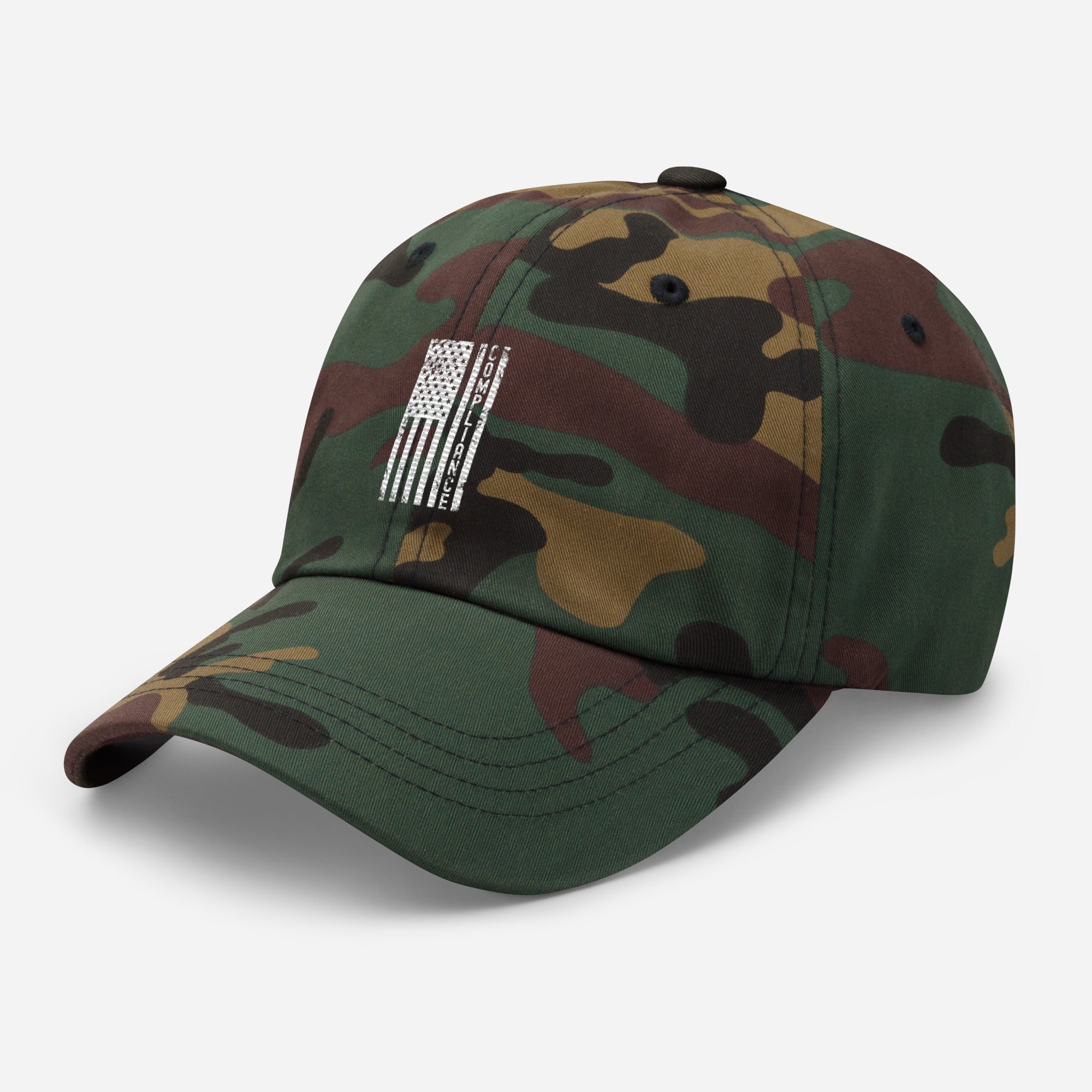 Hat  | Compliance (deisgn on American flag)