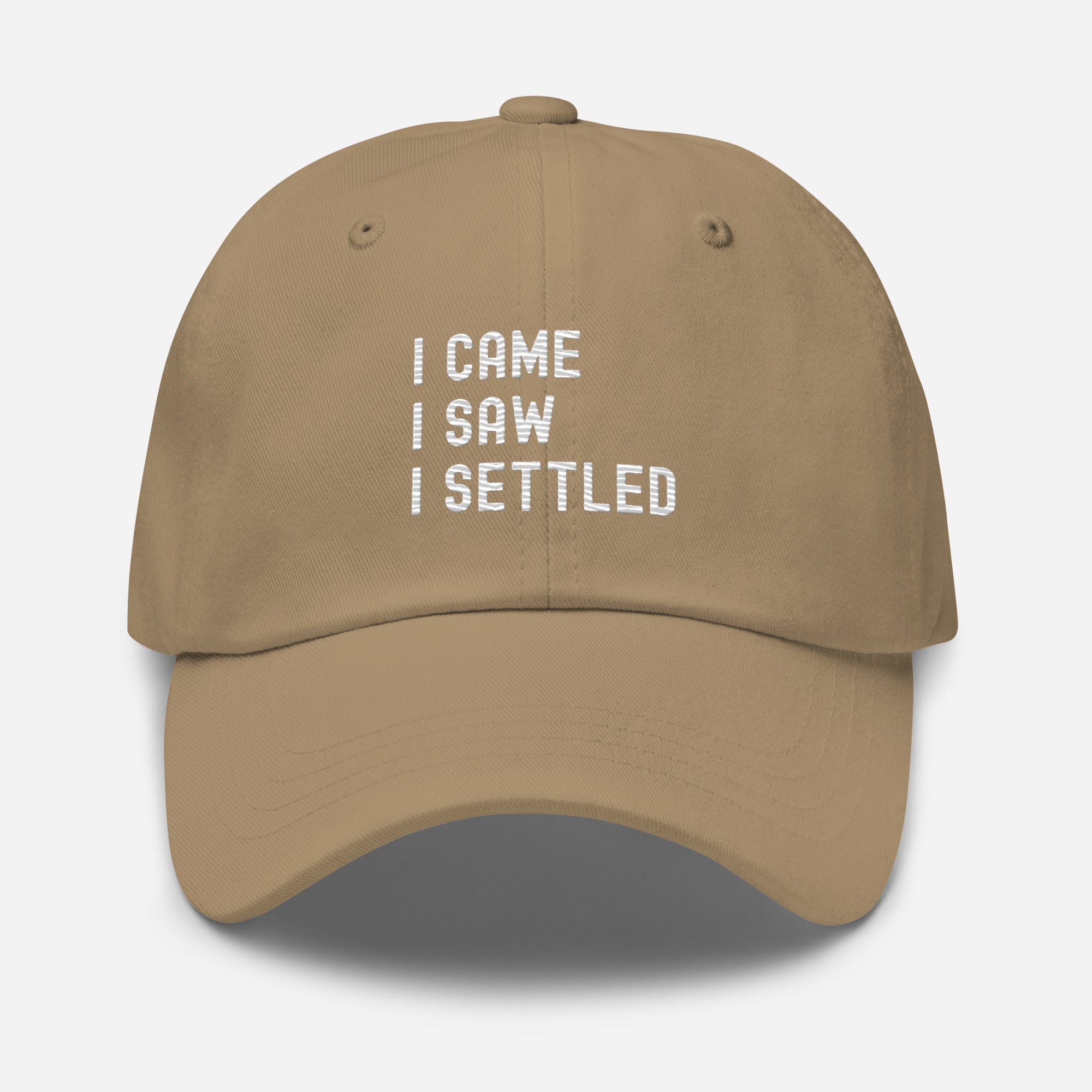 Hat | I came, I saw, I settled