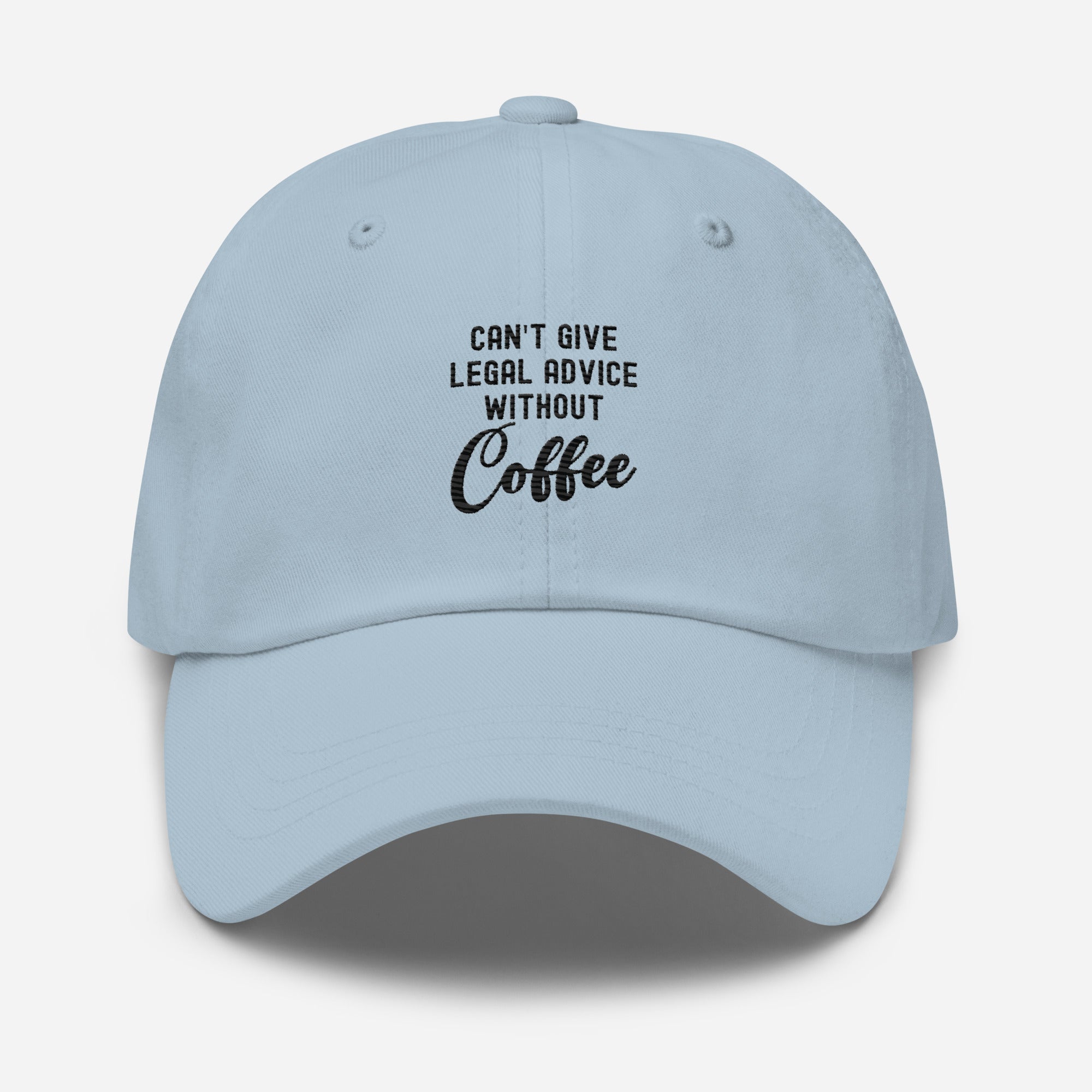 Hat | Can’t give legal advice without coffee