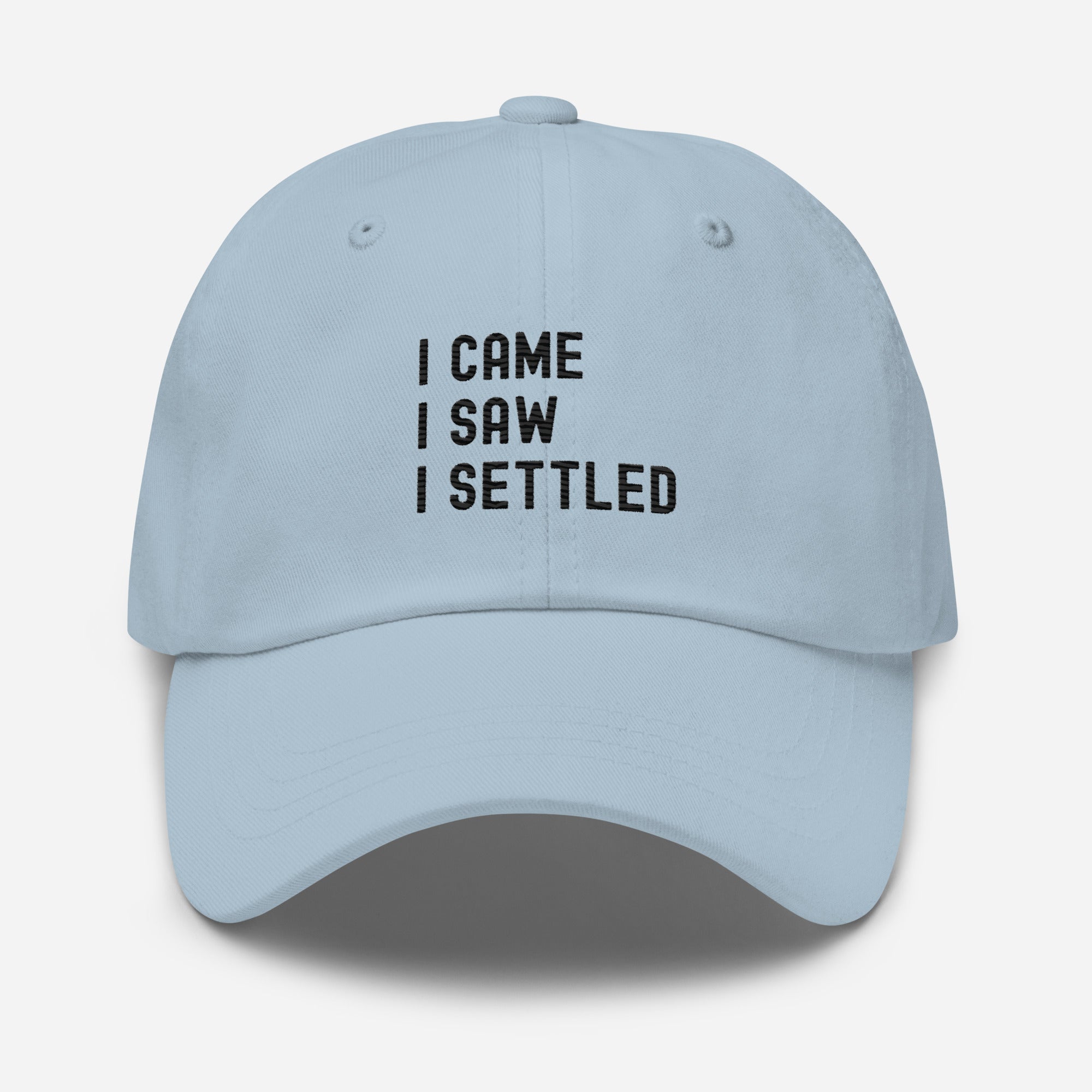 Hat | I came, I saw, I settled