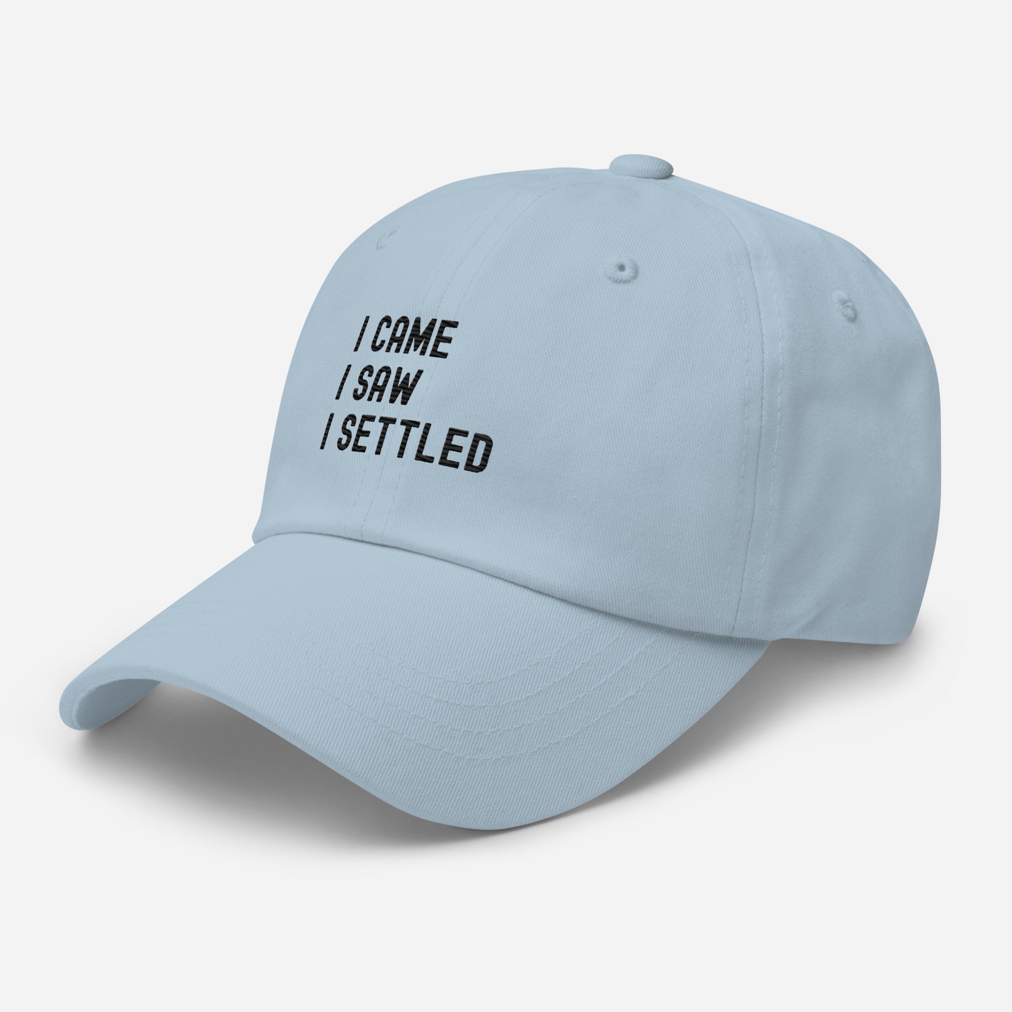 Hat | I came, I saw, I settled