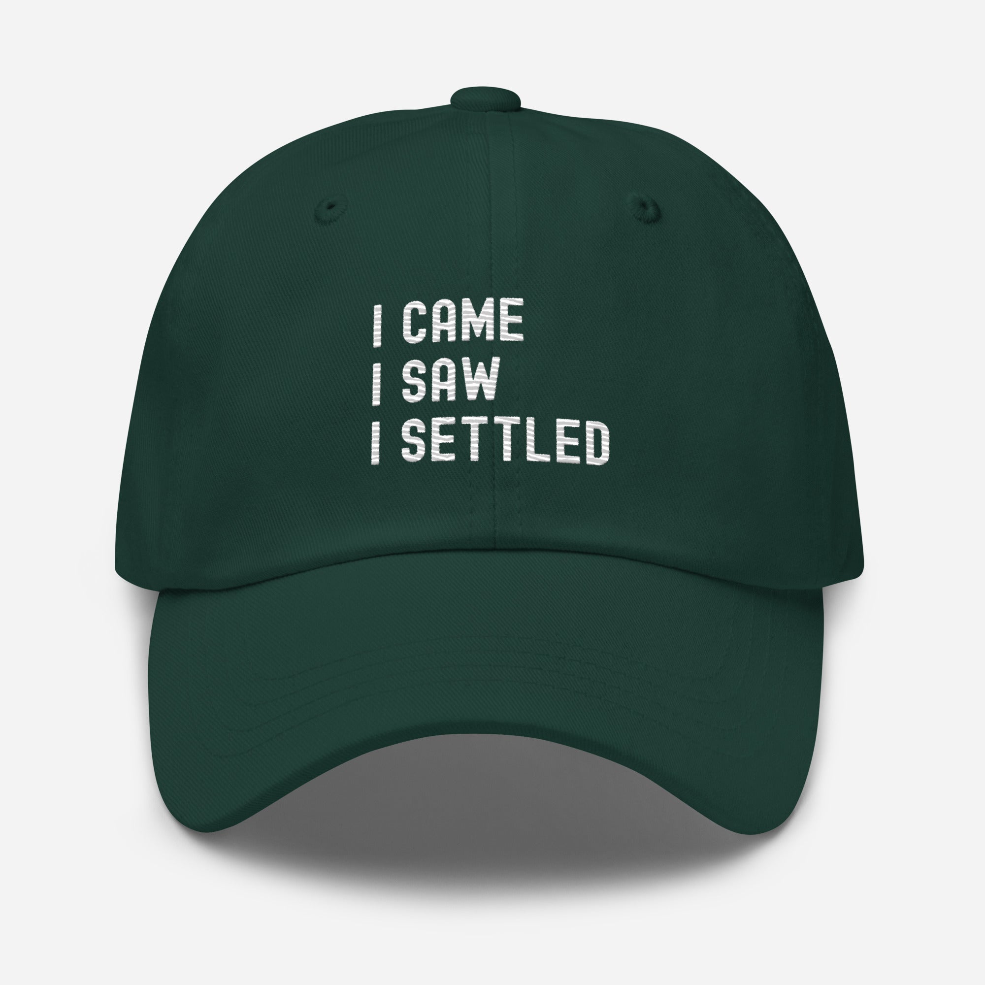 Hat | I came, I saw, I settled