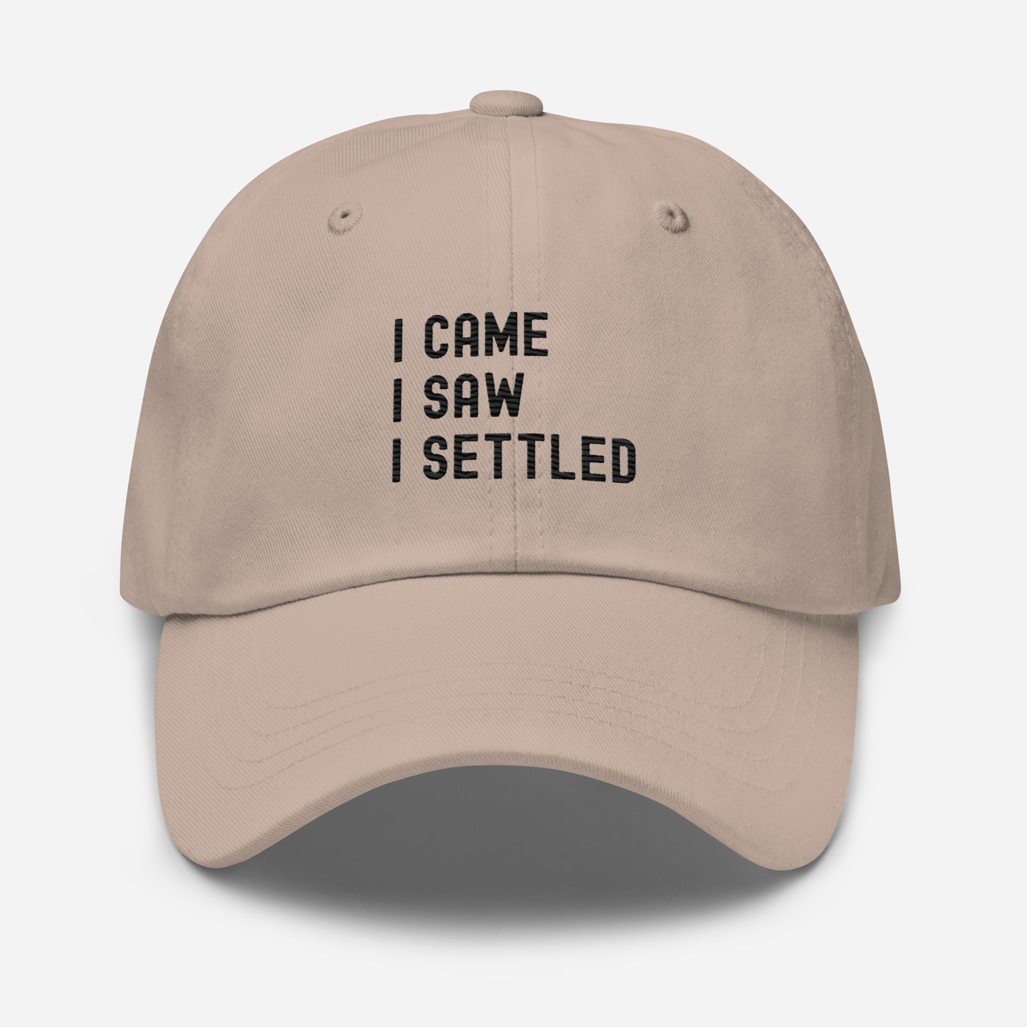 Hat | I came, I saw, I settled