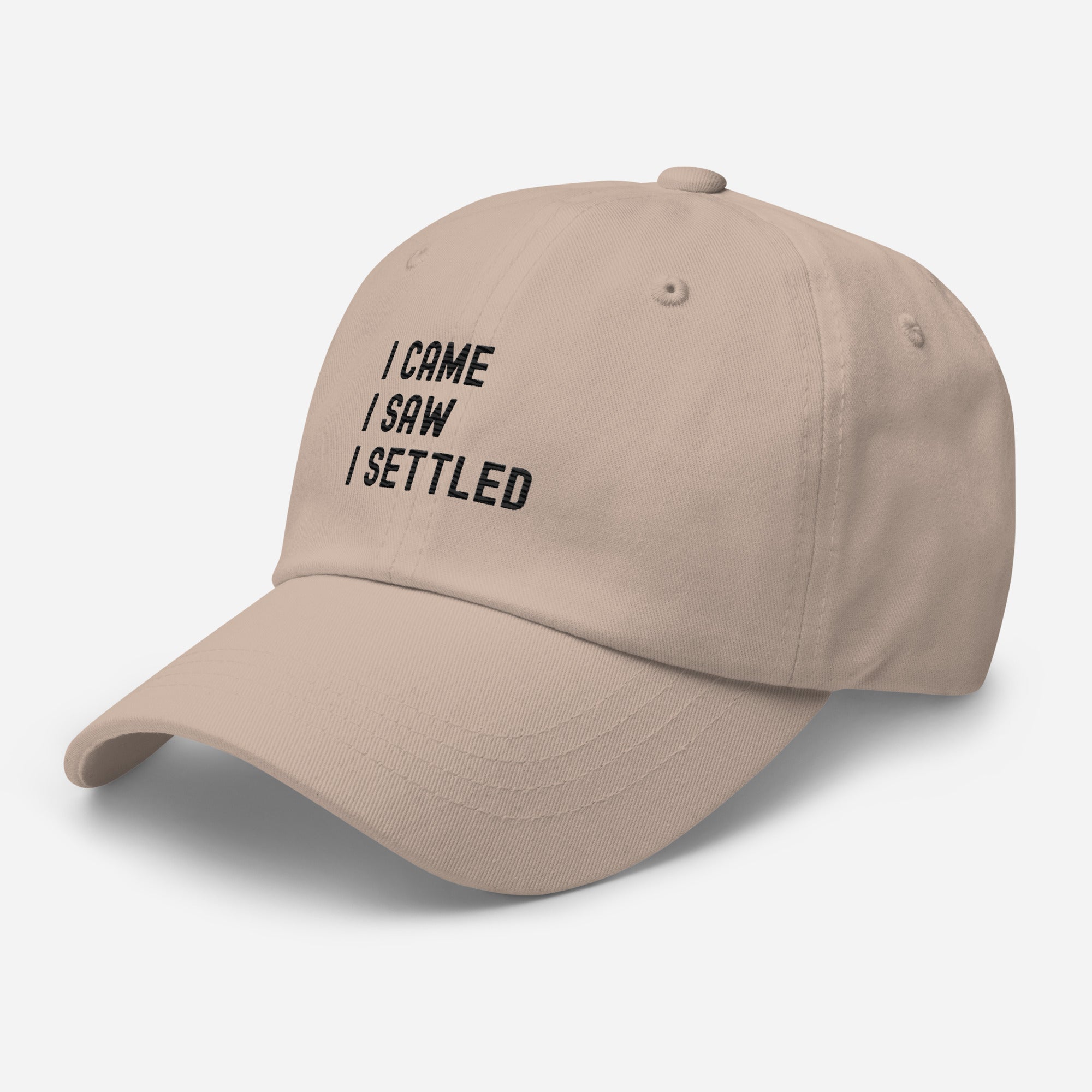 Hat | I came, I saw, I settled