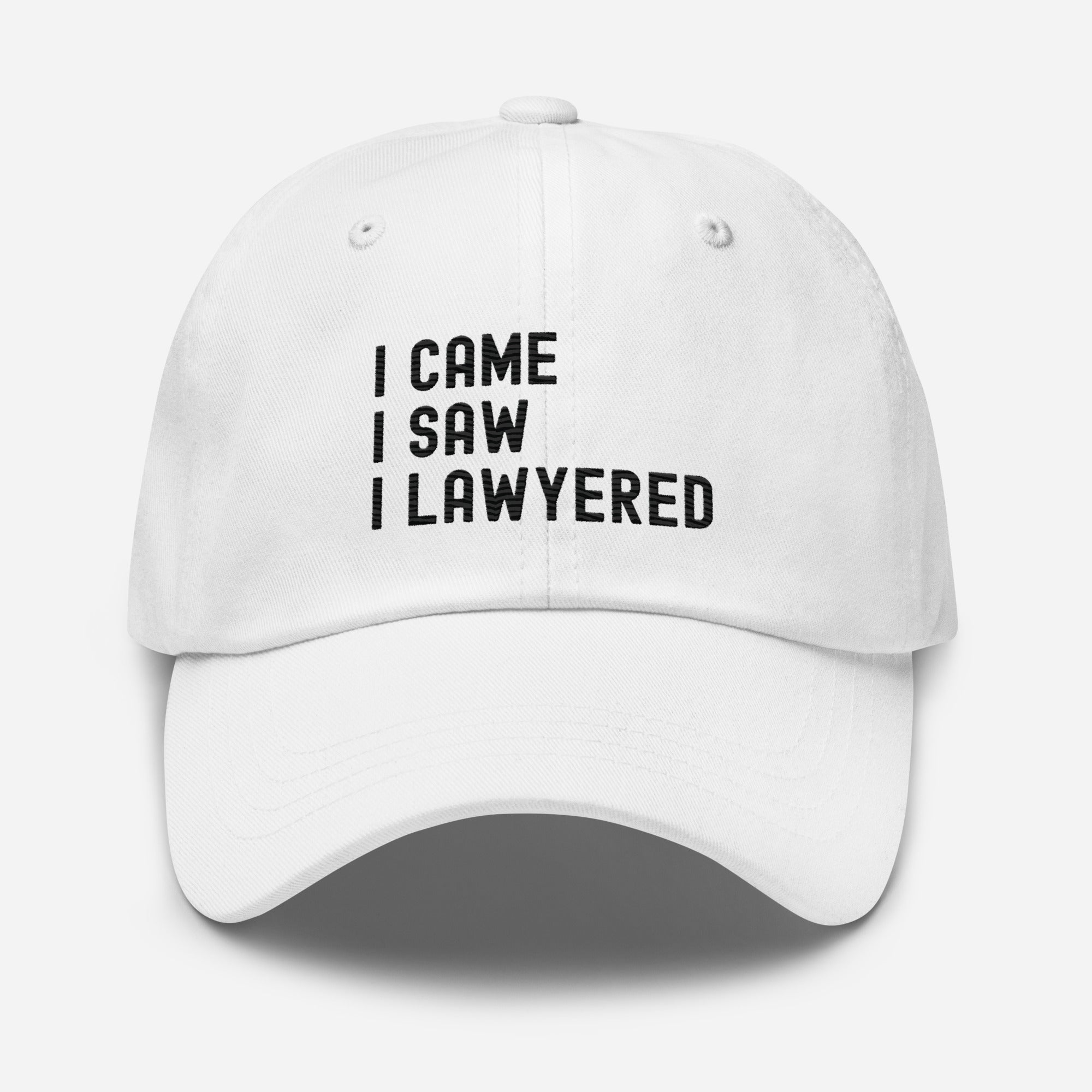 Hat | I came, I saw, I lawyered