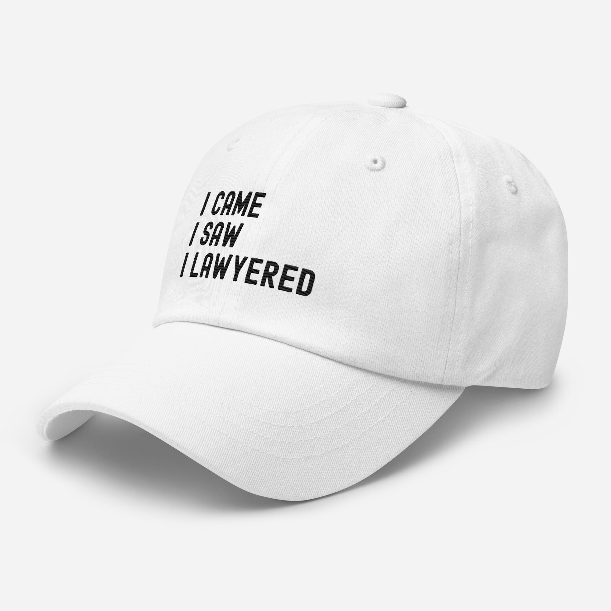 Hat | I came, I saw, I lawyered