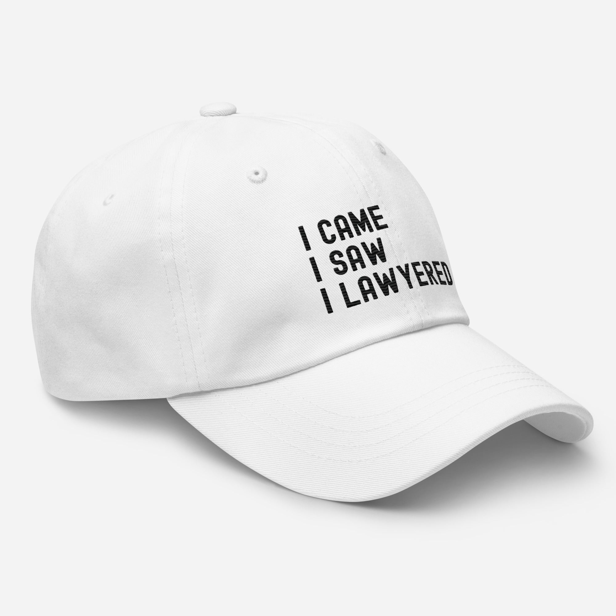 Hat | I came, I saw, I lawyered