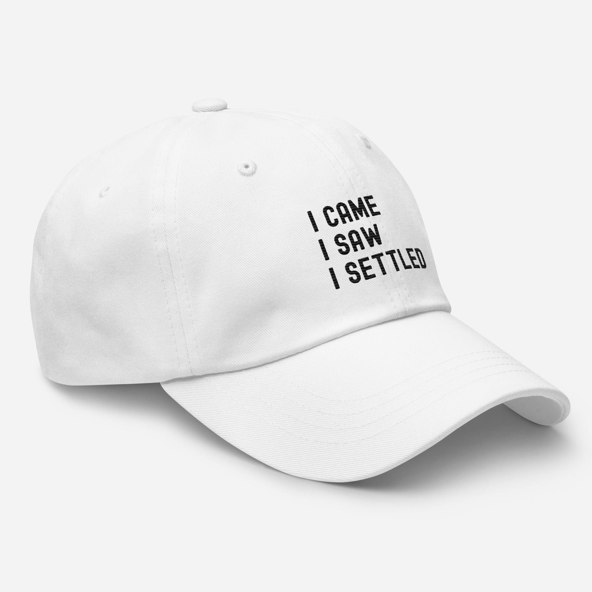 Hat | I came, I saw, I settled