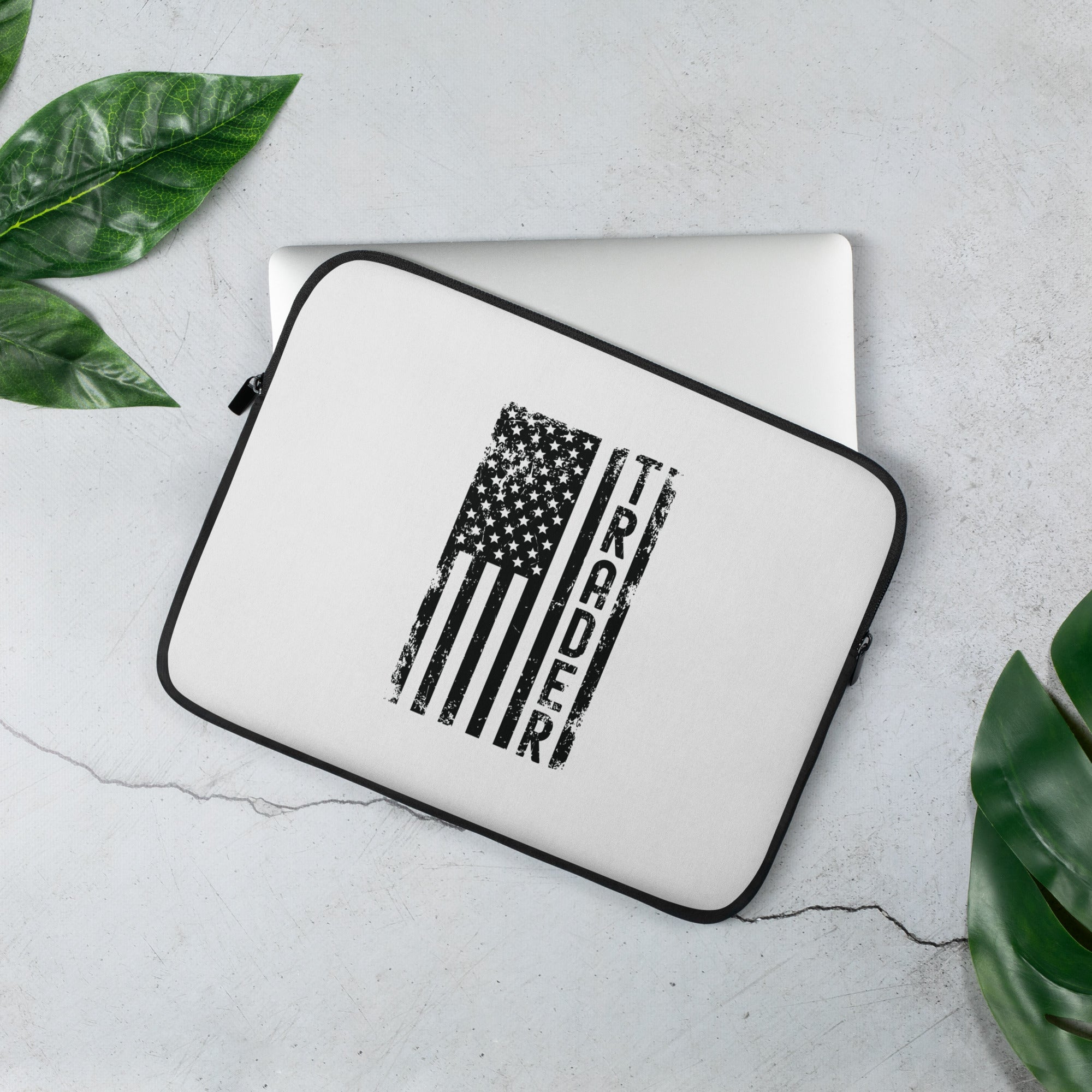 Laptop Sleeve | Trader (deisgn on American flag)