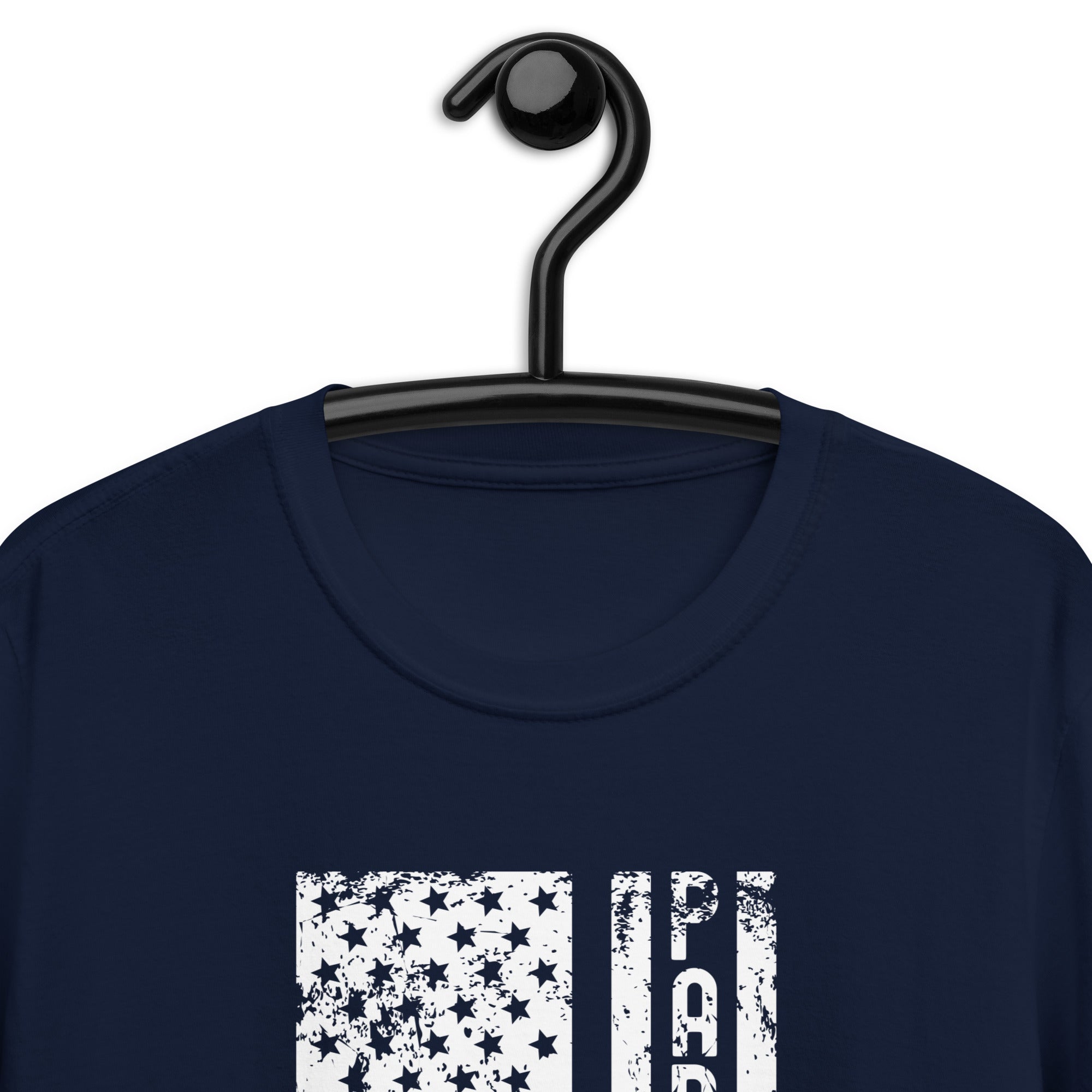 Short-Sleeve Unisex T- | Paralegal (deisgn on American flag)