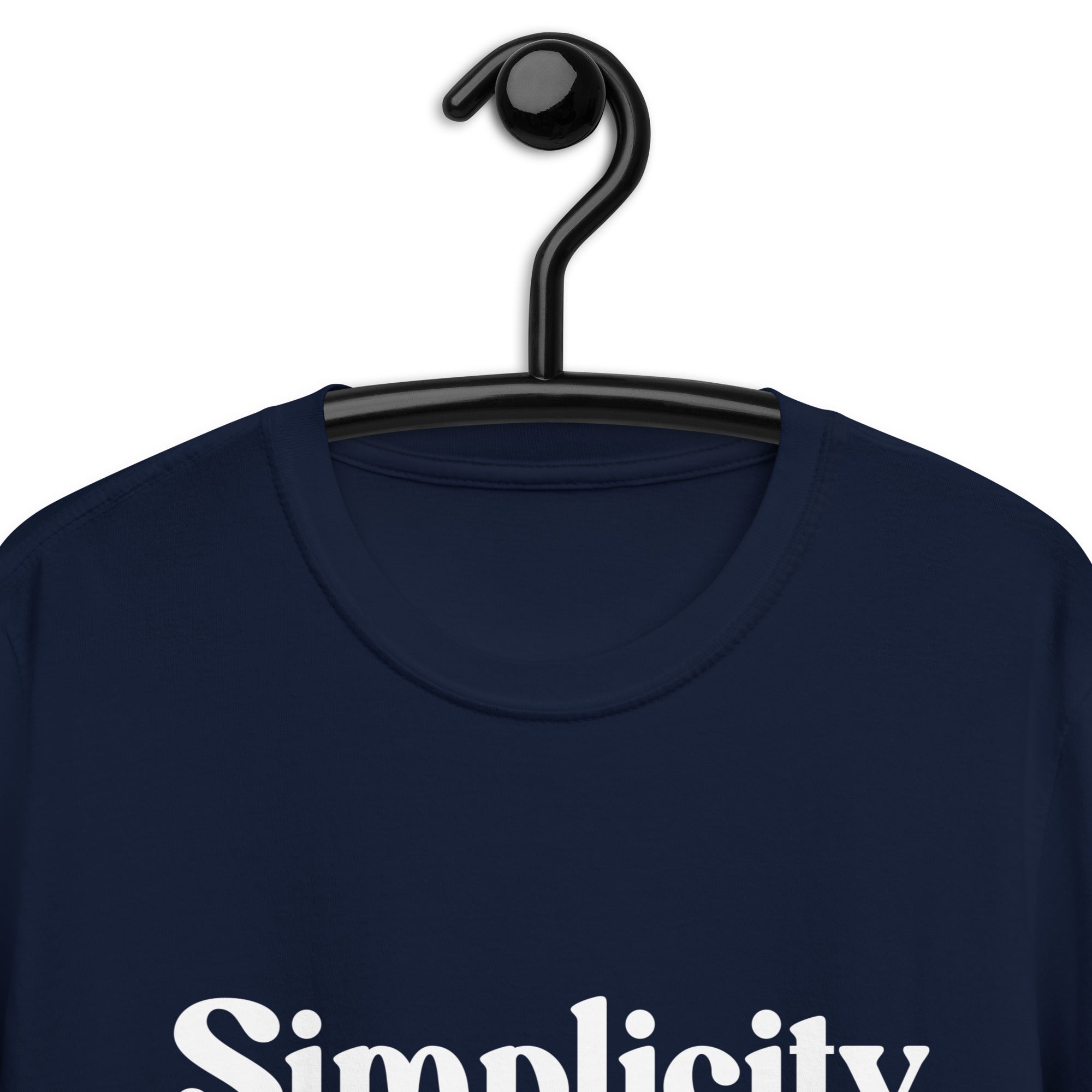 Short-Sleeve Unisex T-Shirt | Simplicity