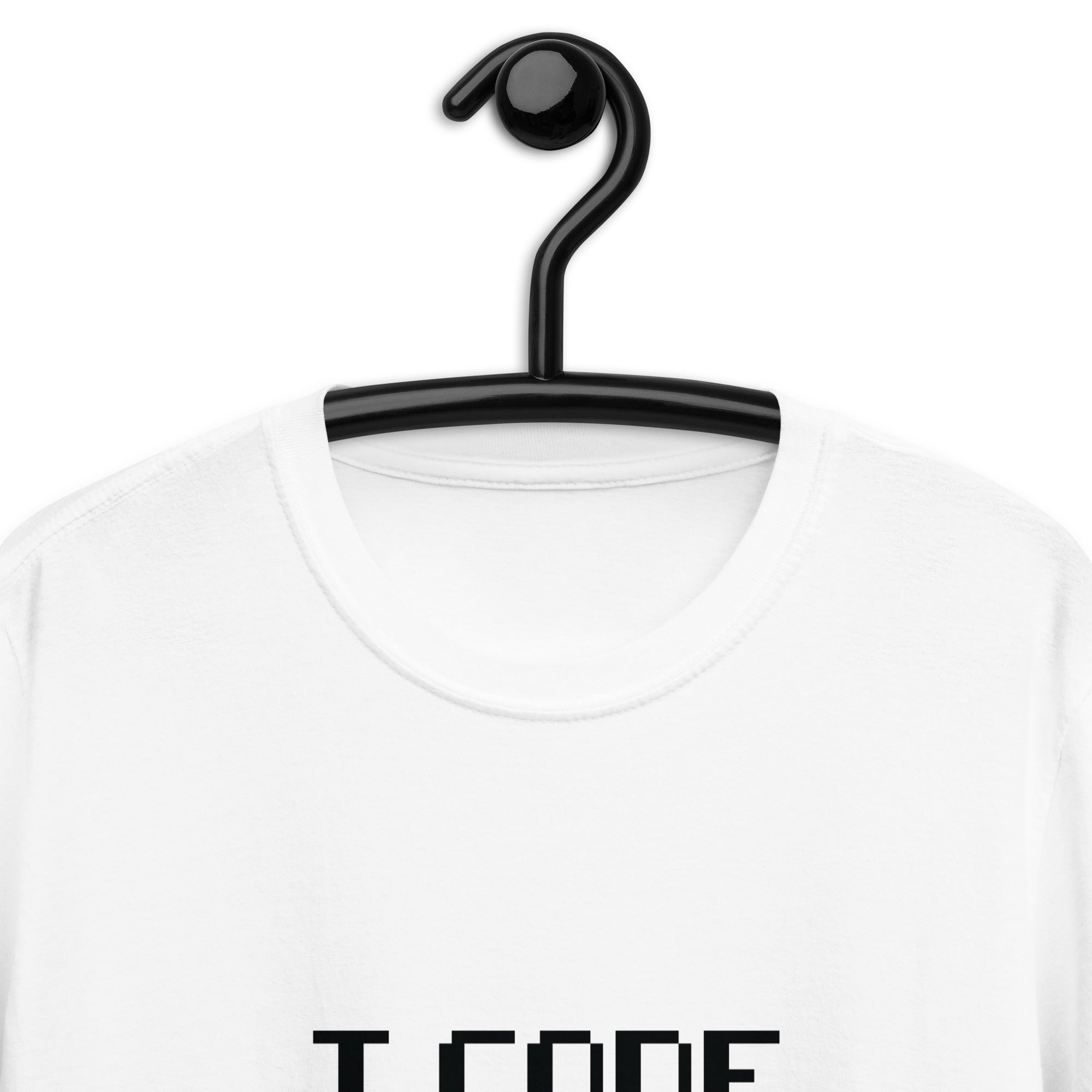 Short-Sleeve Unisex T-Shirt | I Code Therefore I Am