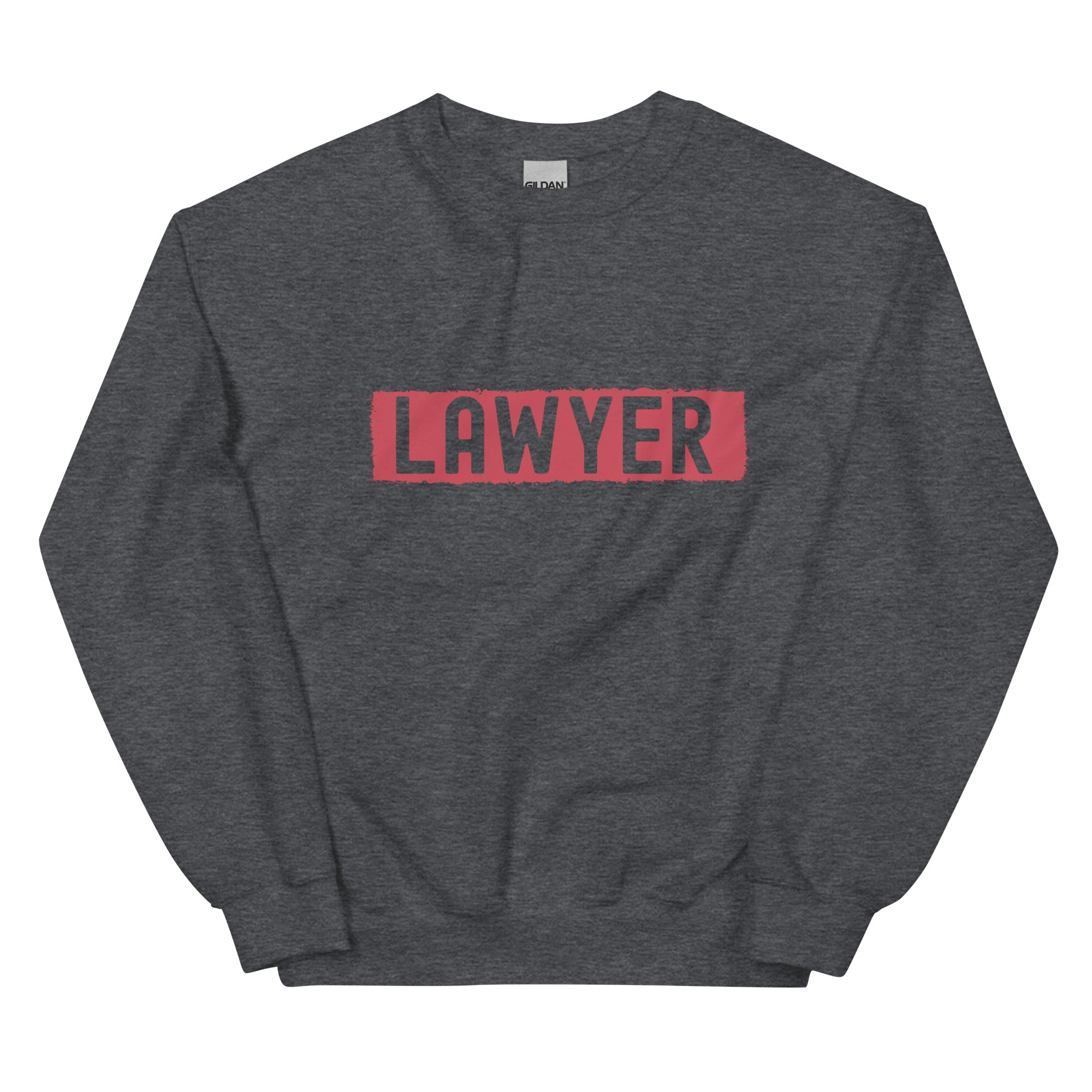 Unisex Sweatshirt | Lawyer (design with red highghliting)