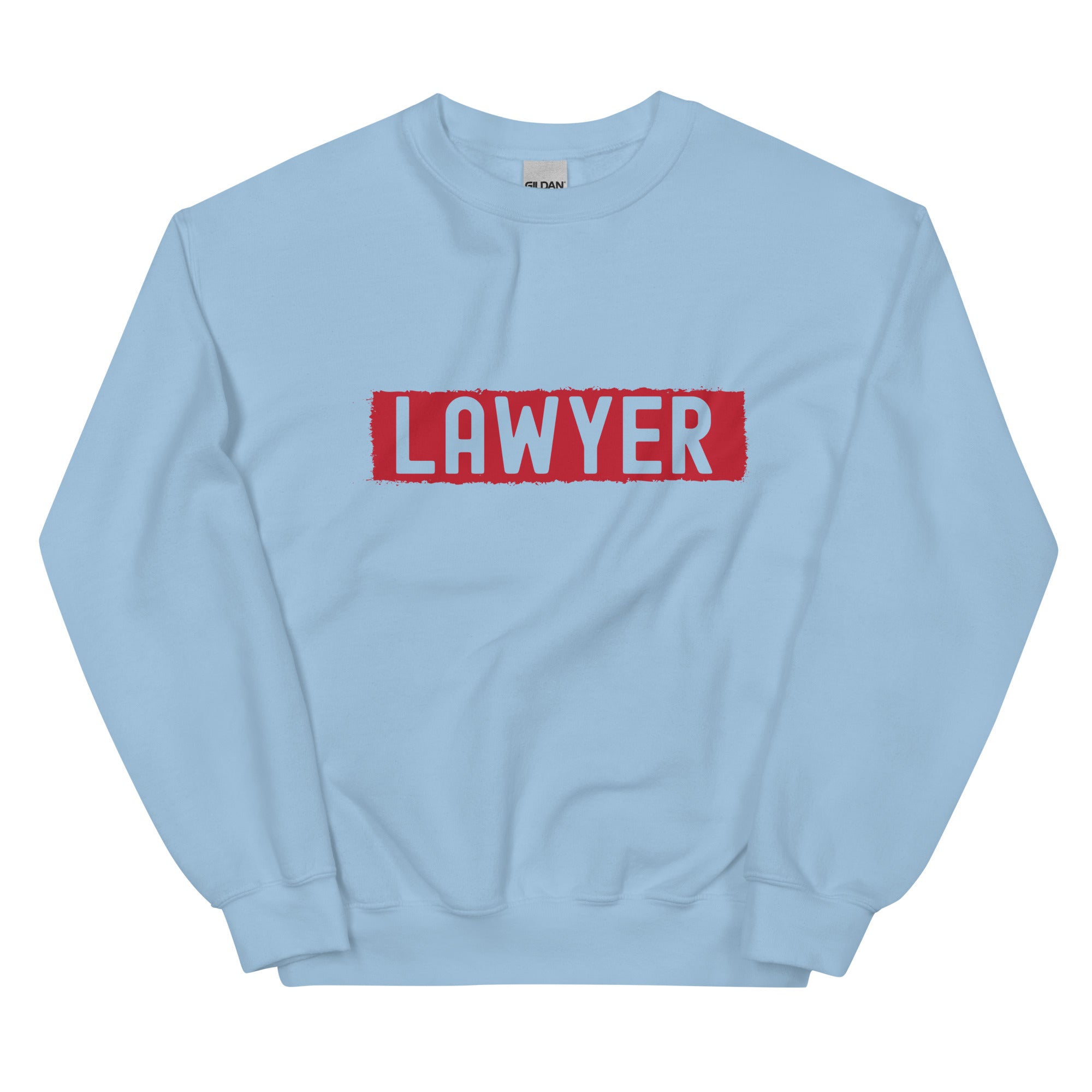 Unisex Sweatshirt | Lawyer (design with red highghliting)