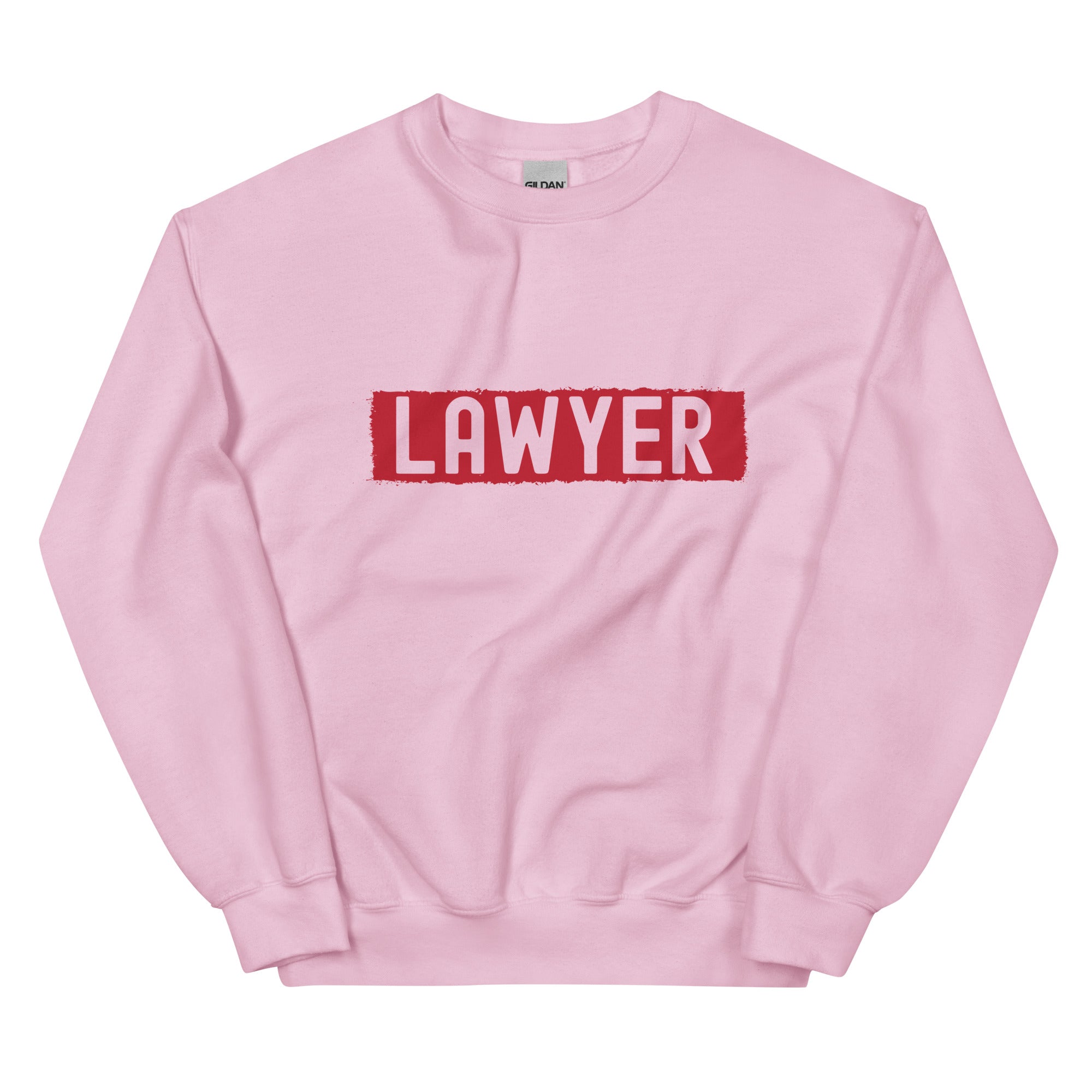 Unisex Sweatshirt | Lawyer (design with red highghliting)