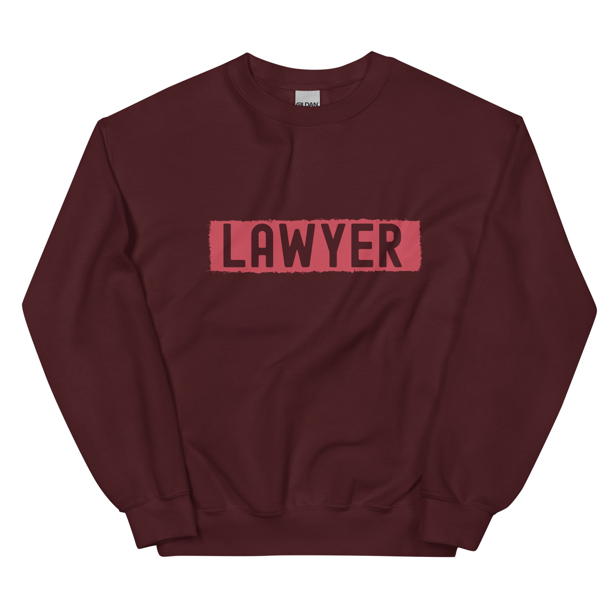 Unisex Sweatshirt | Lawyer (design with red highghliting)