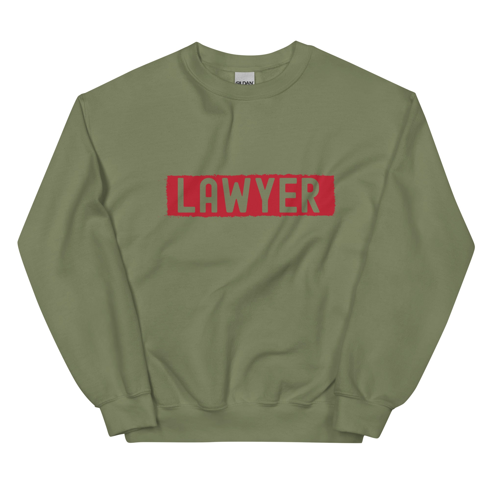 Unisex Sweatshirt | Lawyer (design with red highghliting)