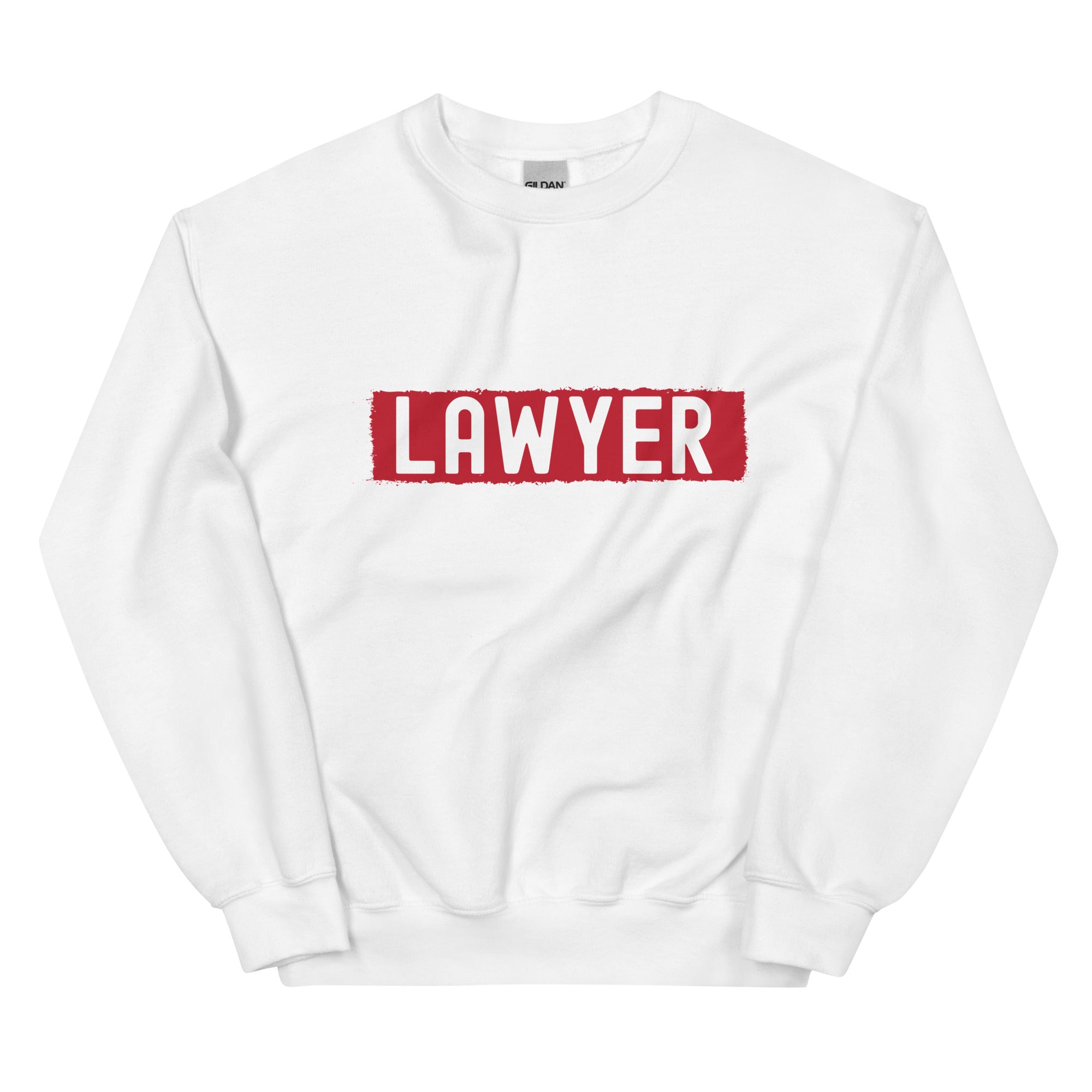 Unisex Sweatshirt | Lawyer (design with red highghliting)