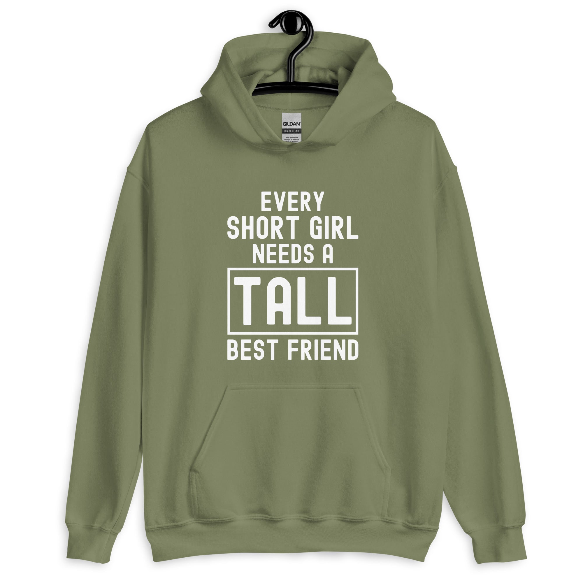 Unisex Hoodie | Every short girl need a tall best friend