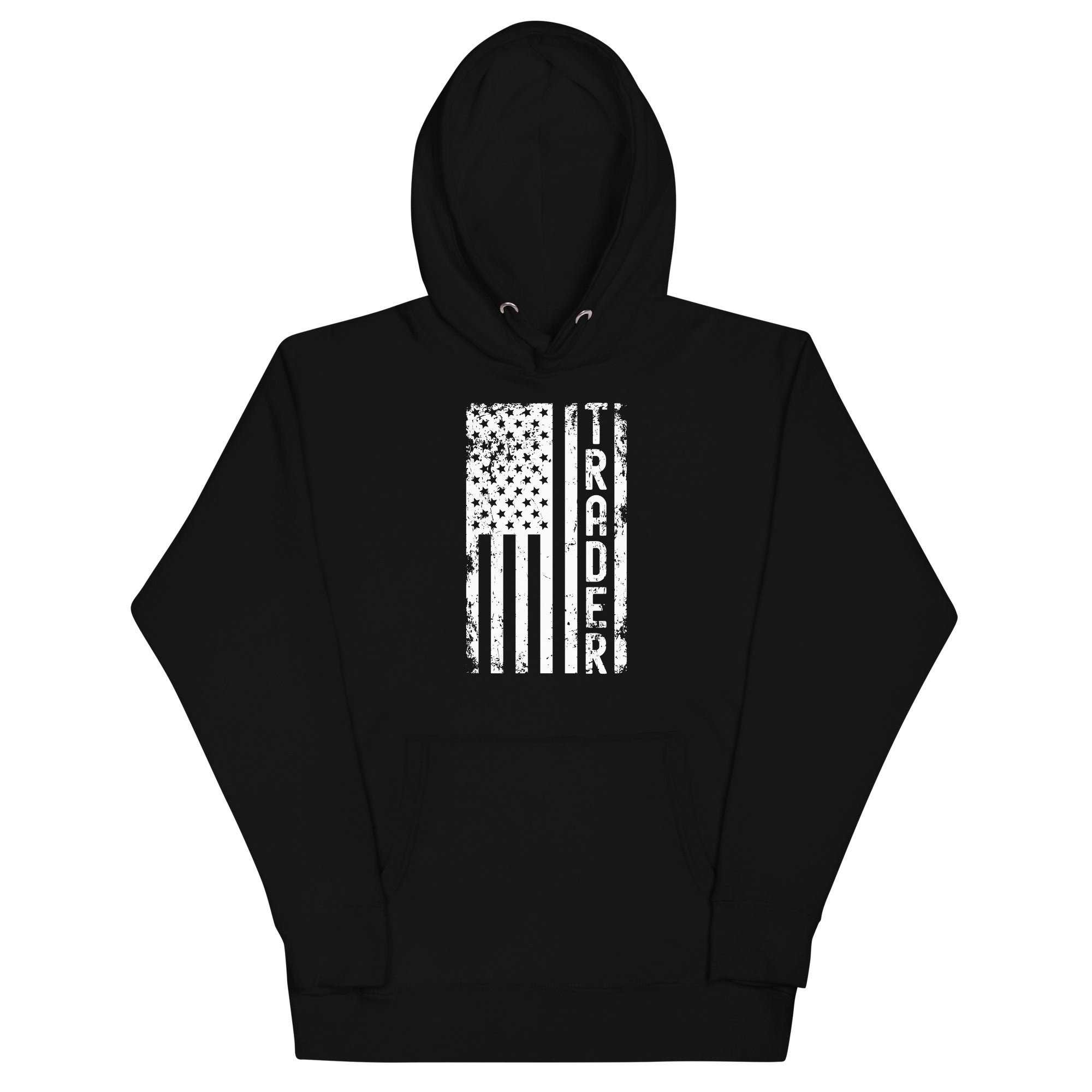 Unisex Hoodie | Trader (deisgn on American flag)