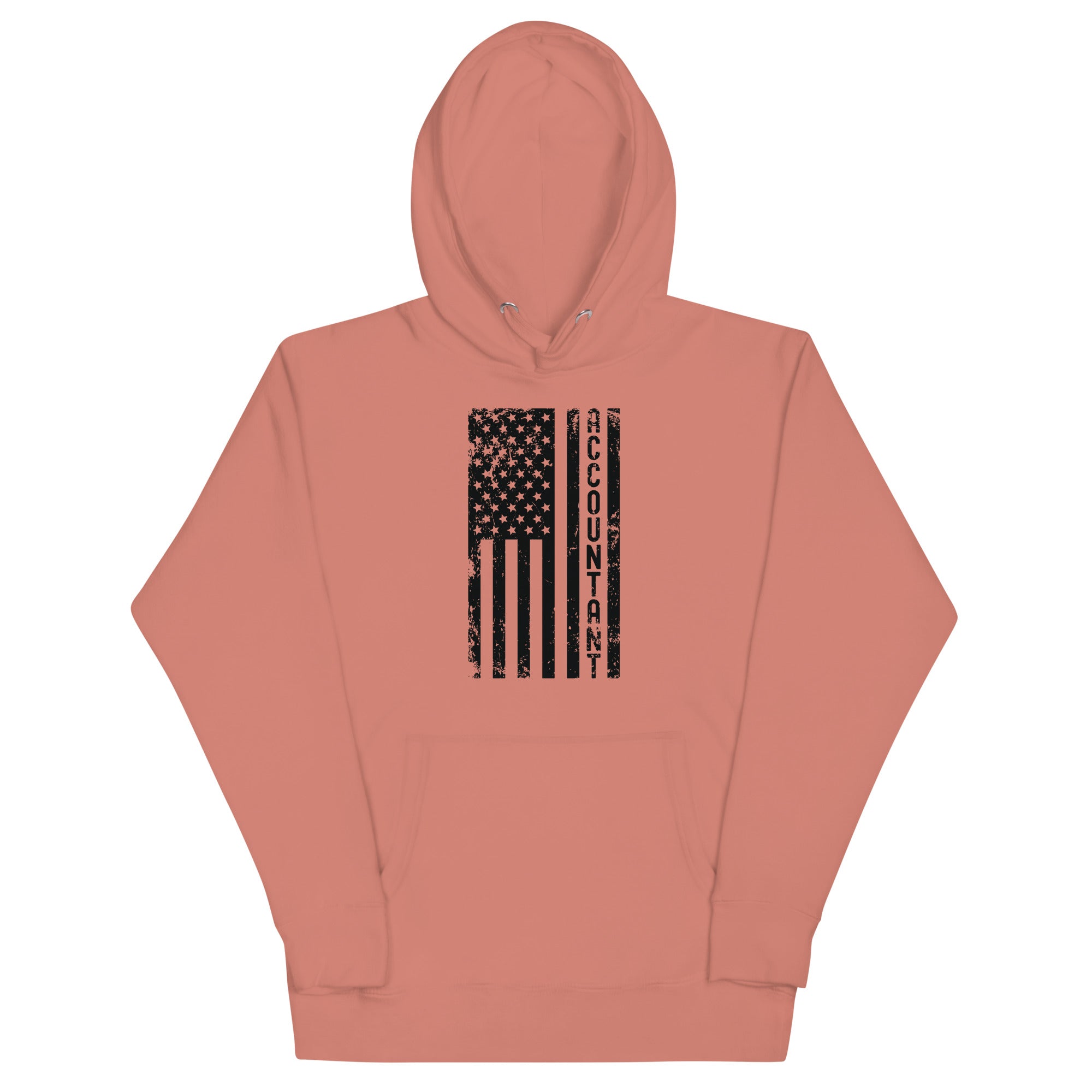 Unisex Hoodie | Accountant (deisgn on American flag)