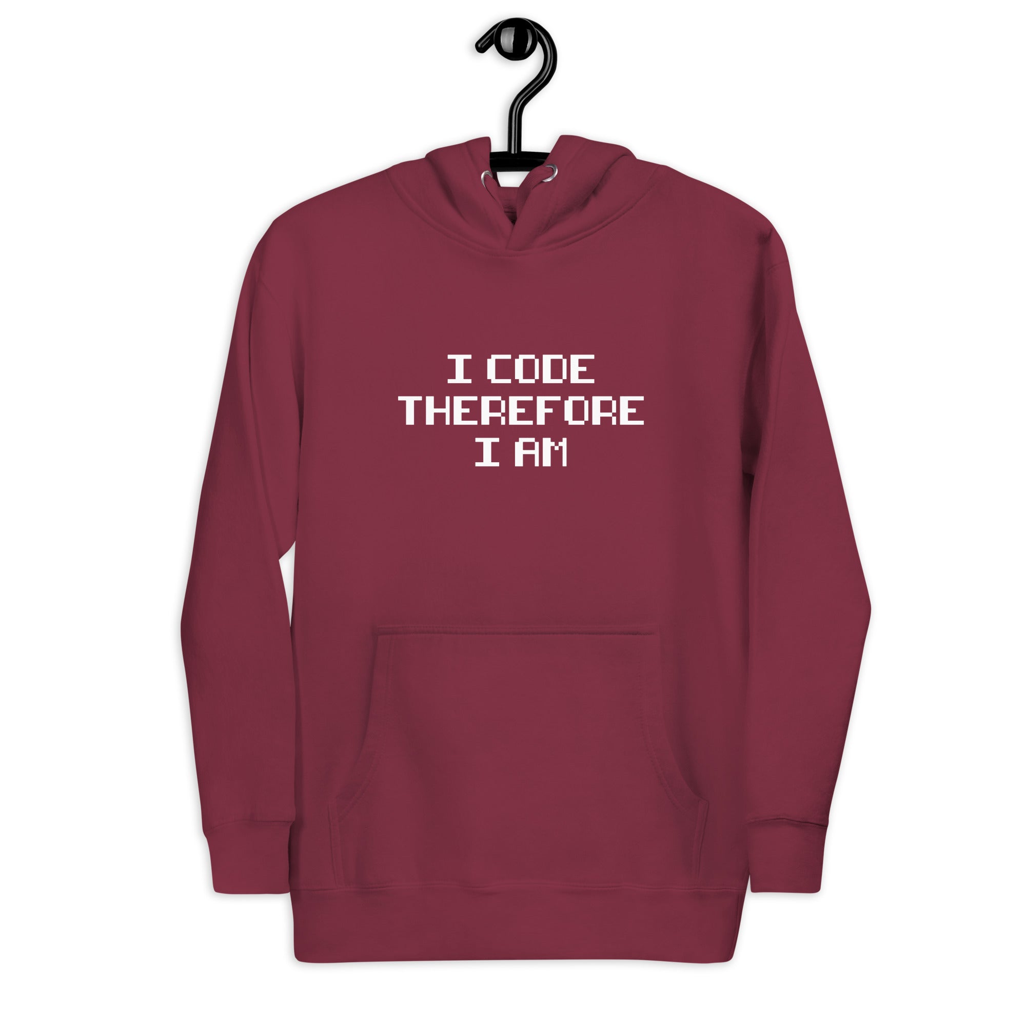 Unisex Hoodie | I Code Therefore I Am