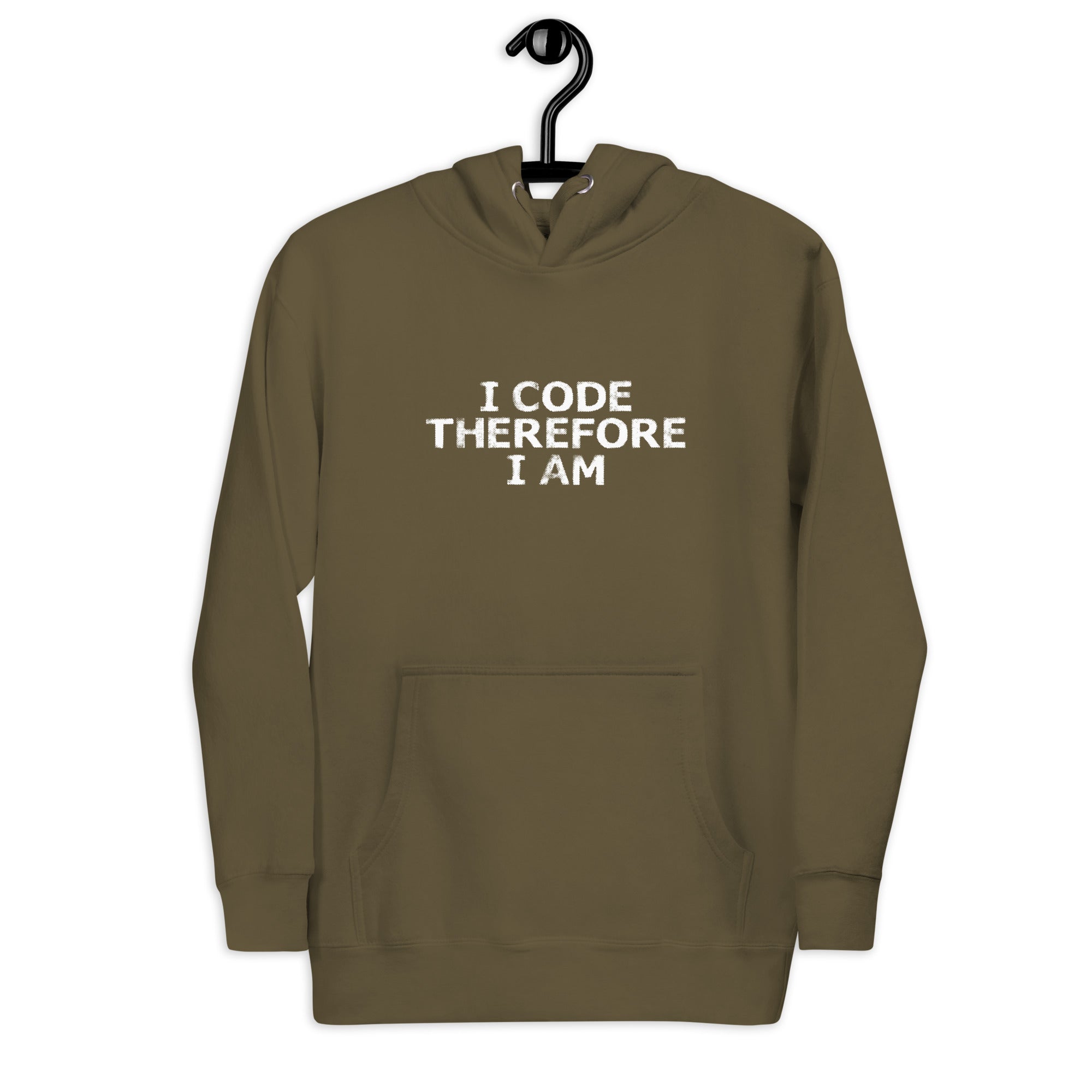 Unisex Hoodie | I Code Therefore I Am