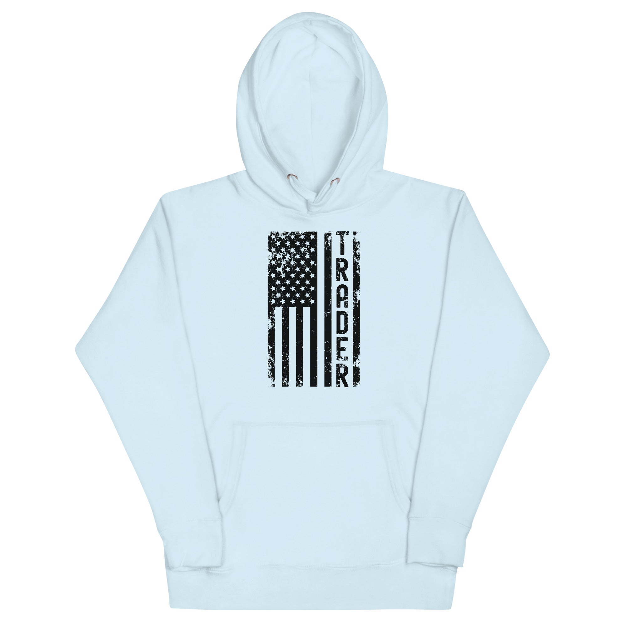 Unisex Hoodie | Trader (deisgn on American flag)