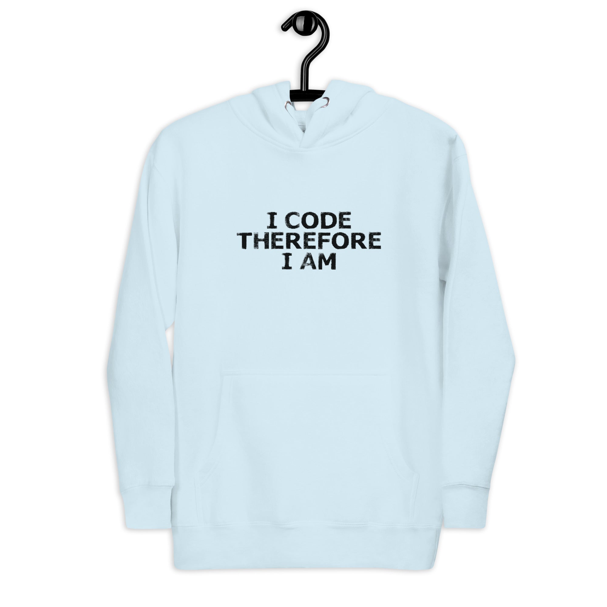 Unisex Hoodie | I Code Therefore I Am