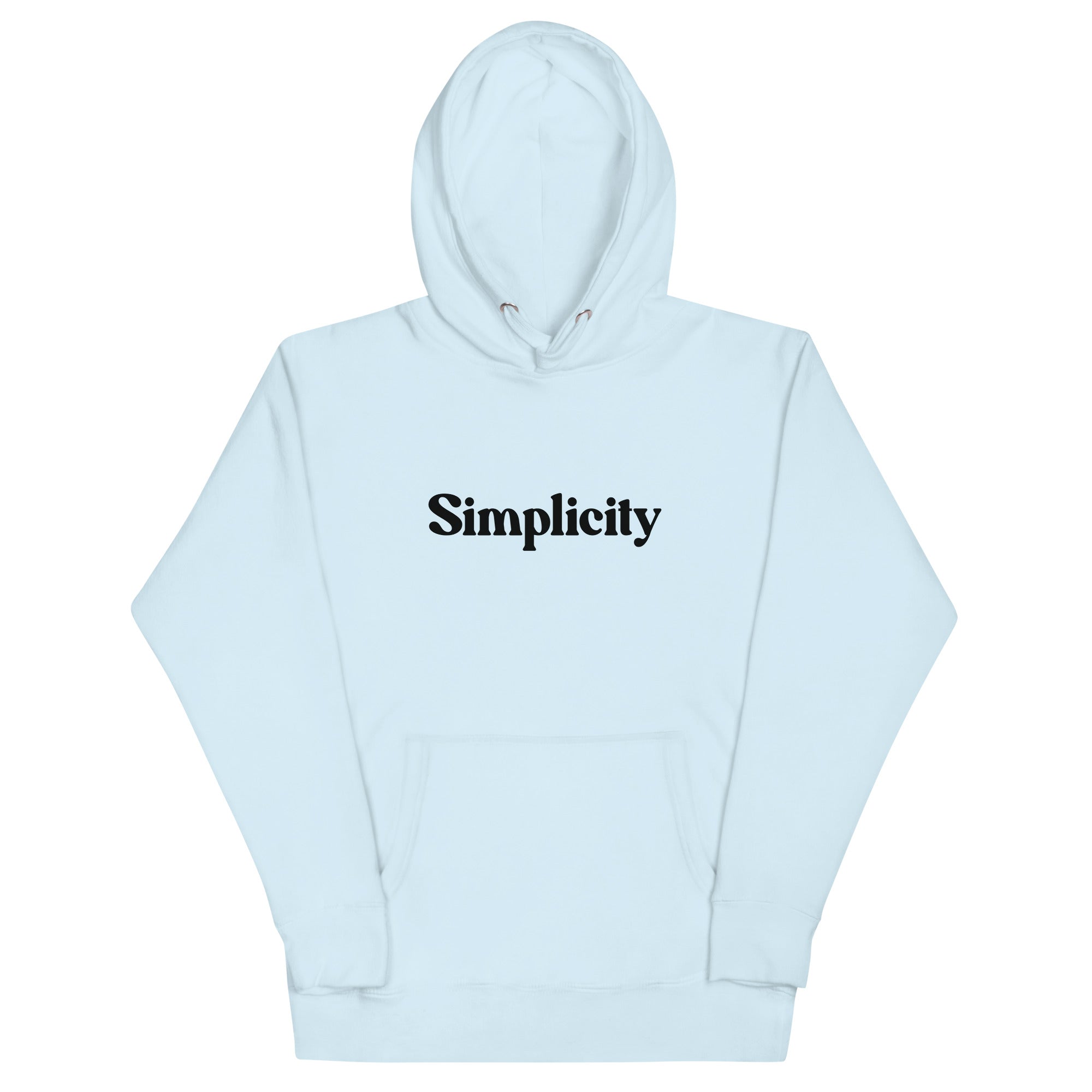 Unisex Hoodie | Simplicity