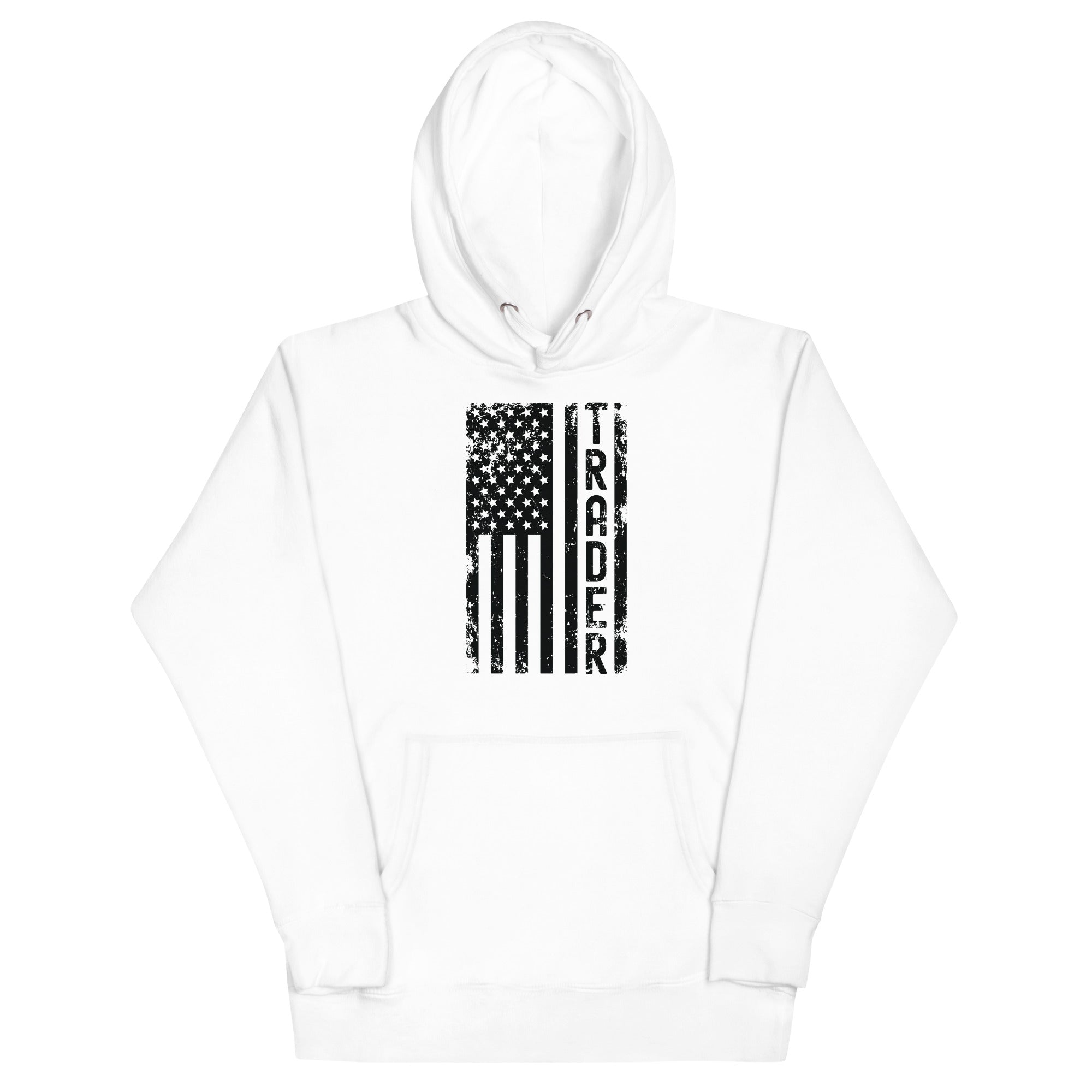 Unisex Hoodie | Trader (deisgn on American flag)