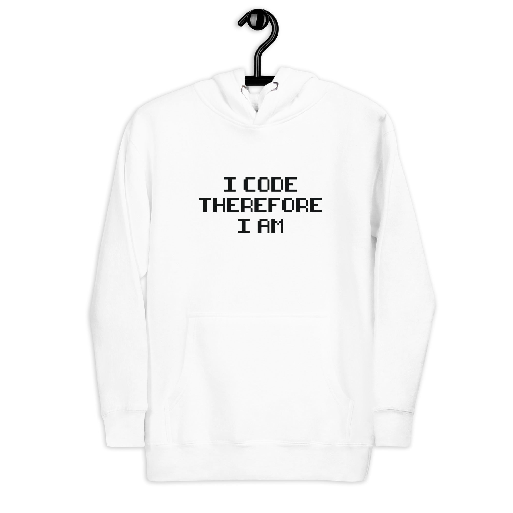 Unisex Hoodie | I Code Therefore I Am