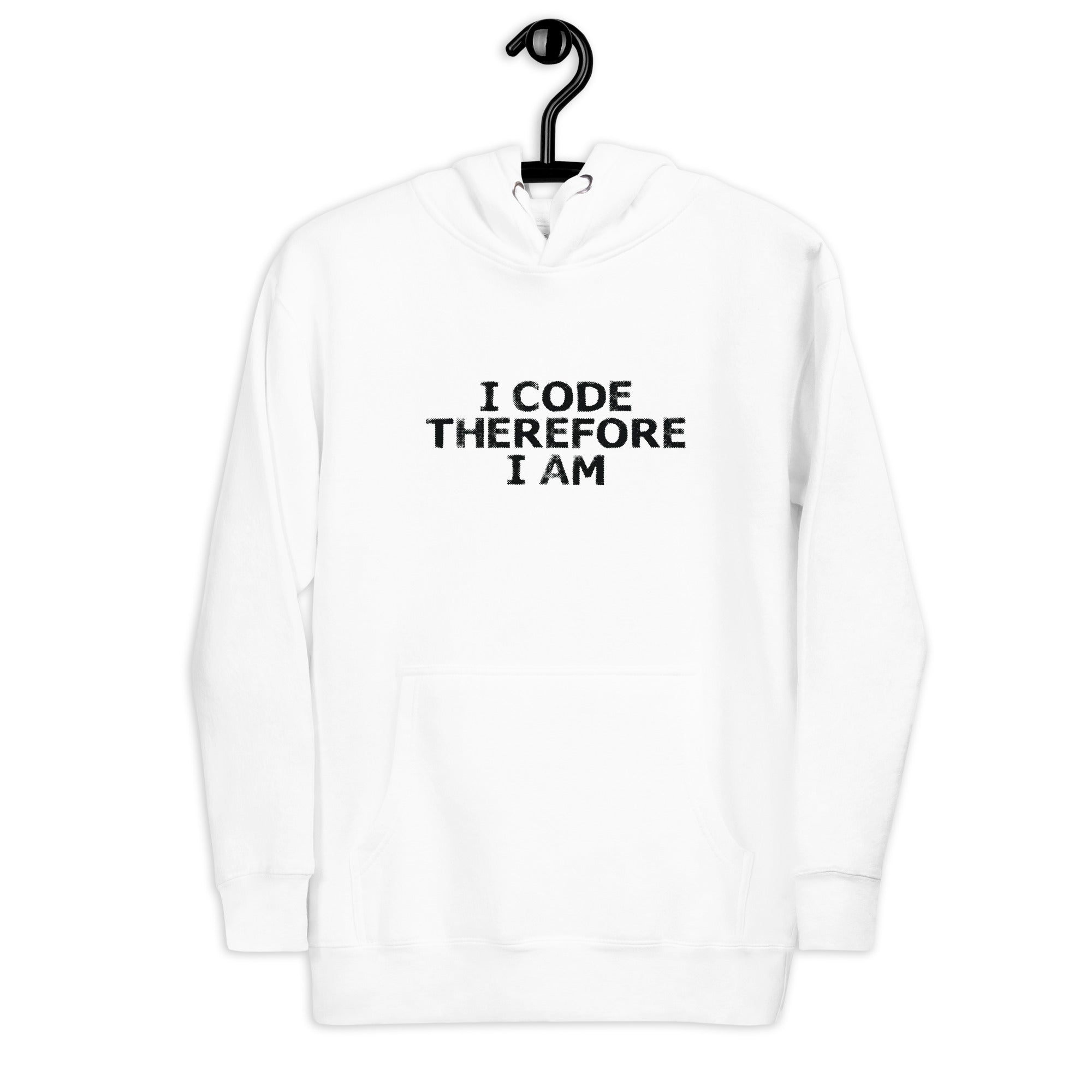 Unisex Hoodie | I Code Therefore I Am