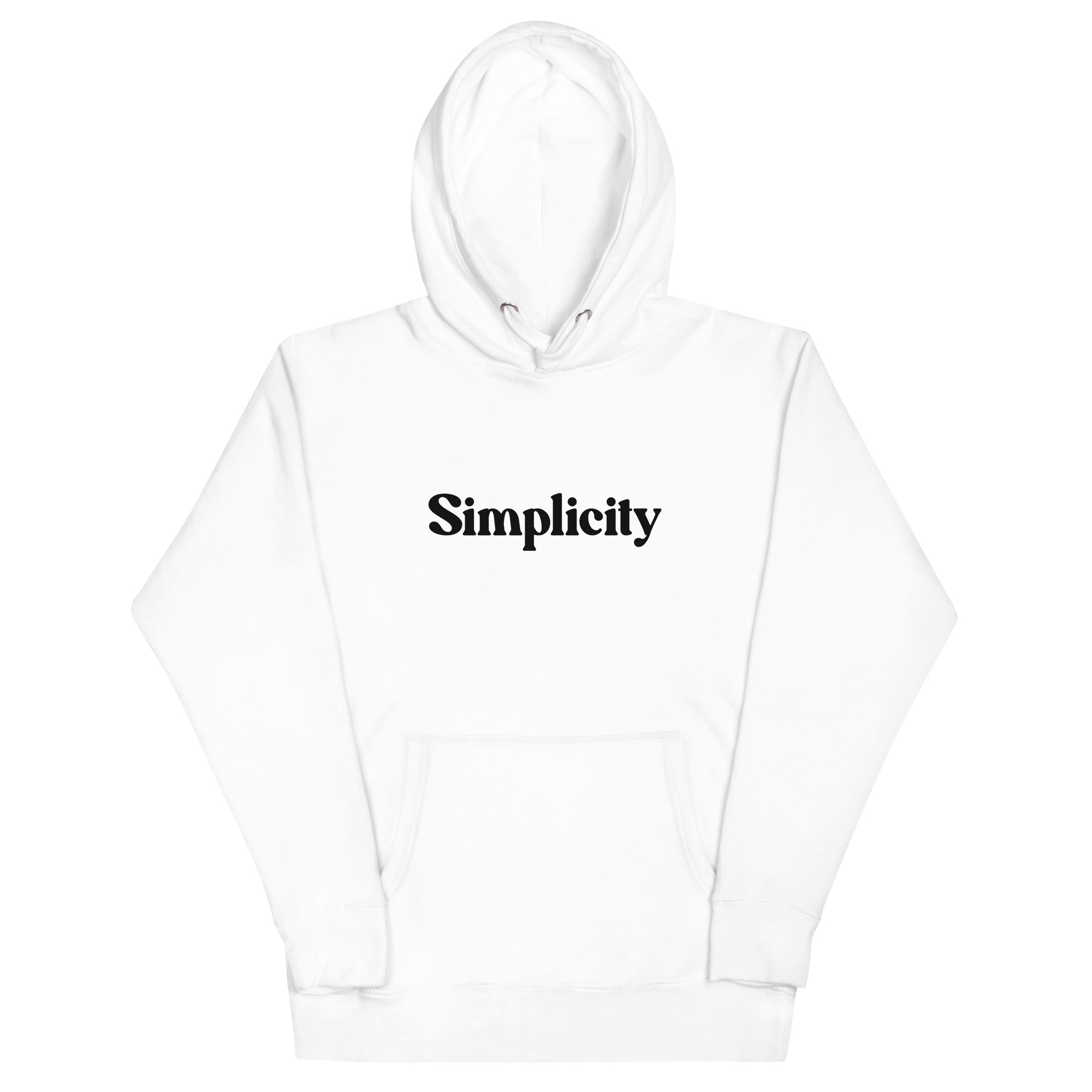 Unisex Hoodie | Simplicity