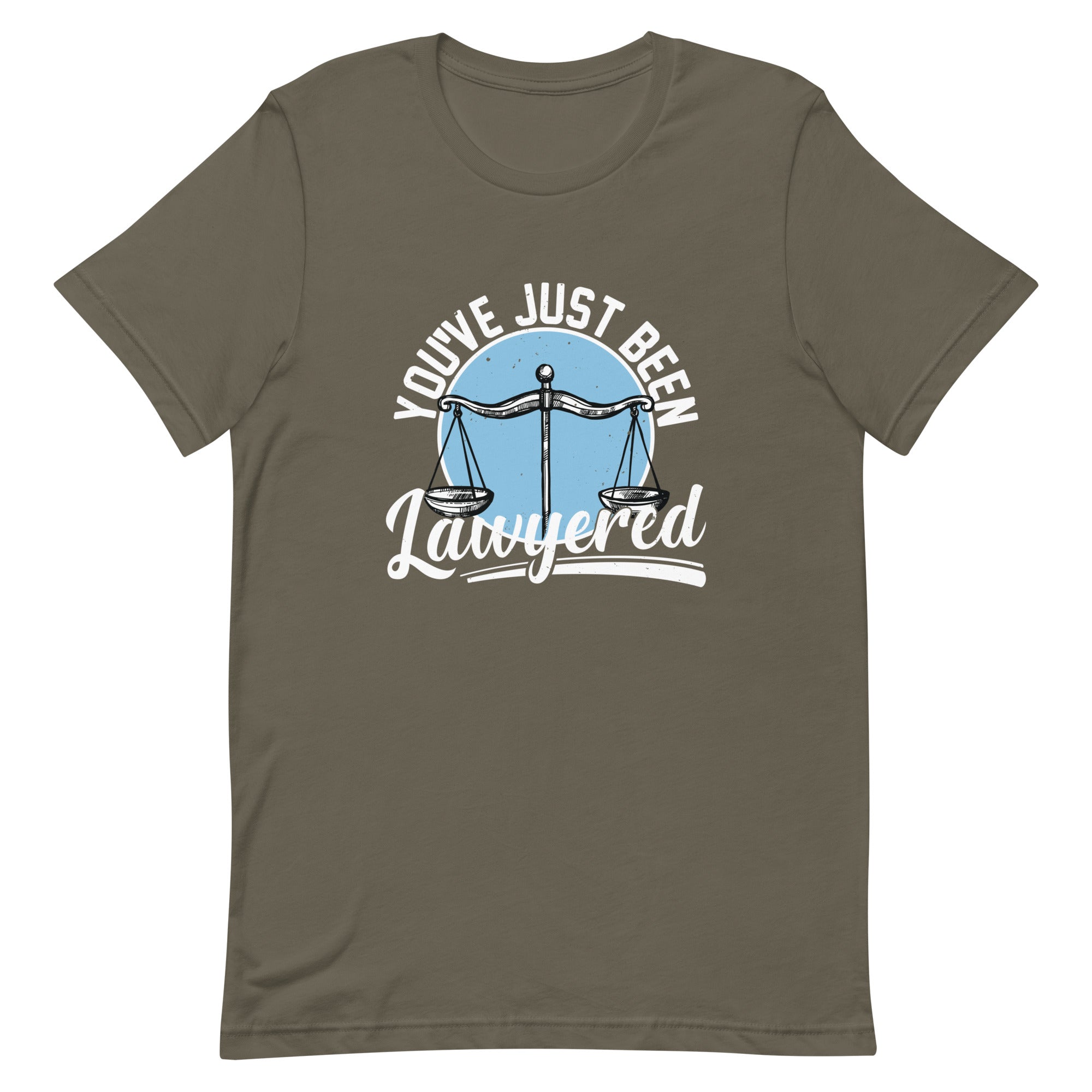 Unisex t-shirt | You've just been lawyered