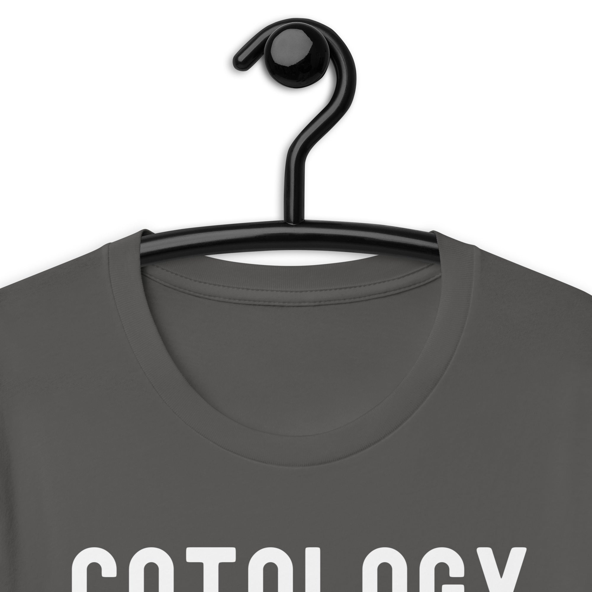 Unisex t-shirt | Catology Rule #1 If me fits, me sits