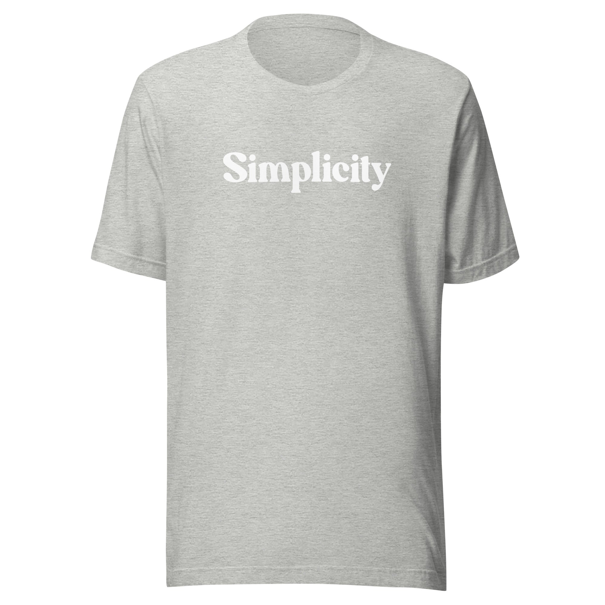 Unisex t-shirt | Simplicity