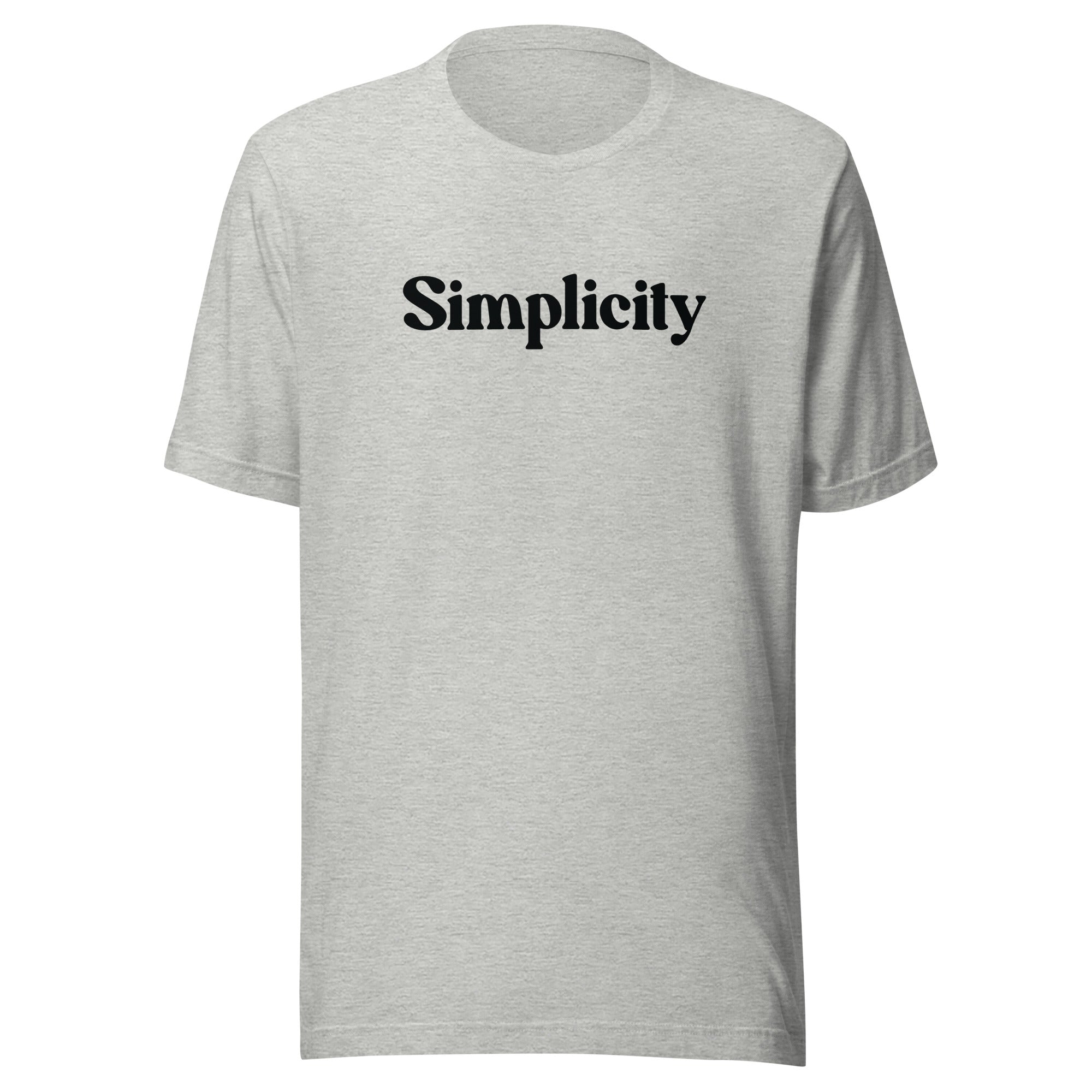 Unisex t-shirt | Simplicity