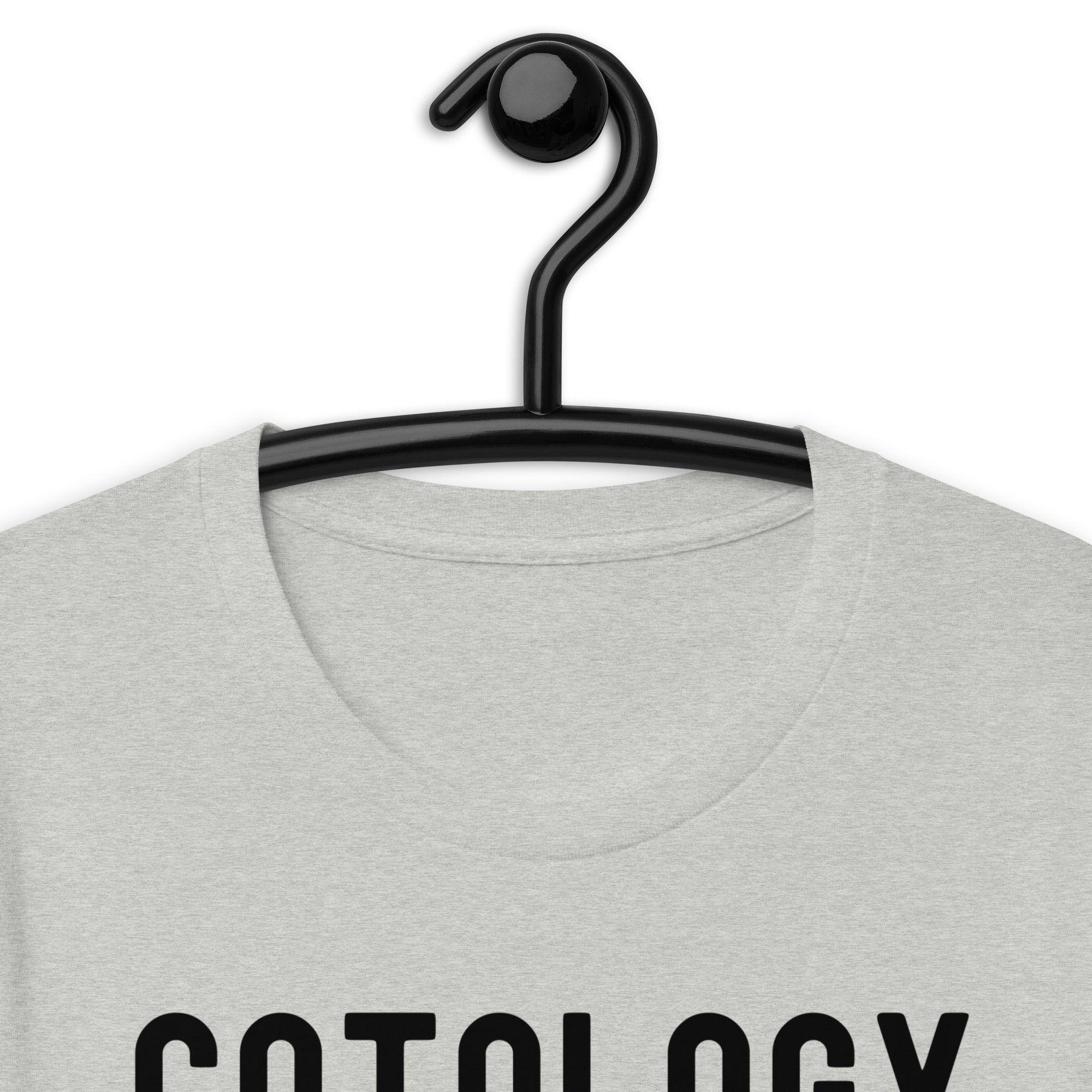 Unisex t-shirt | Catology Rule #1 If me fits, me sits