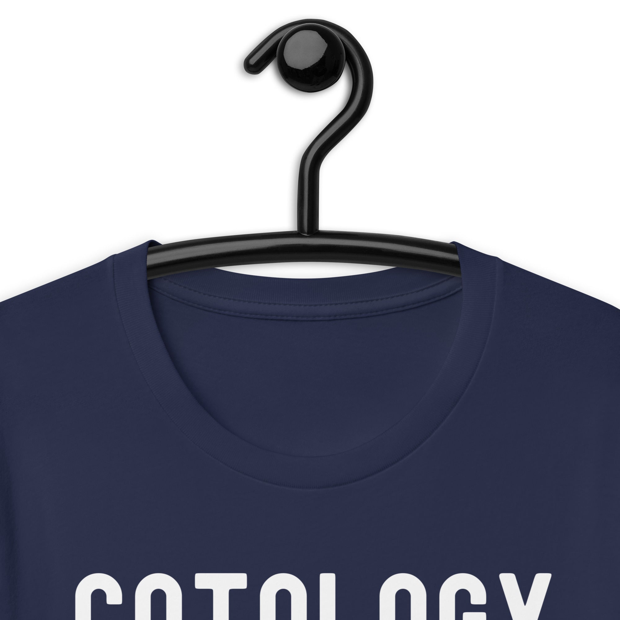 Unisex t-shirt | Catology Rule #1 If me fits, me sits