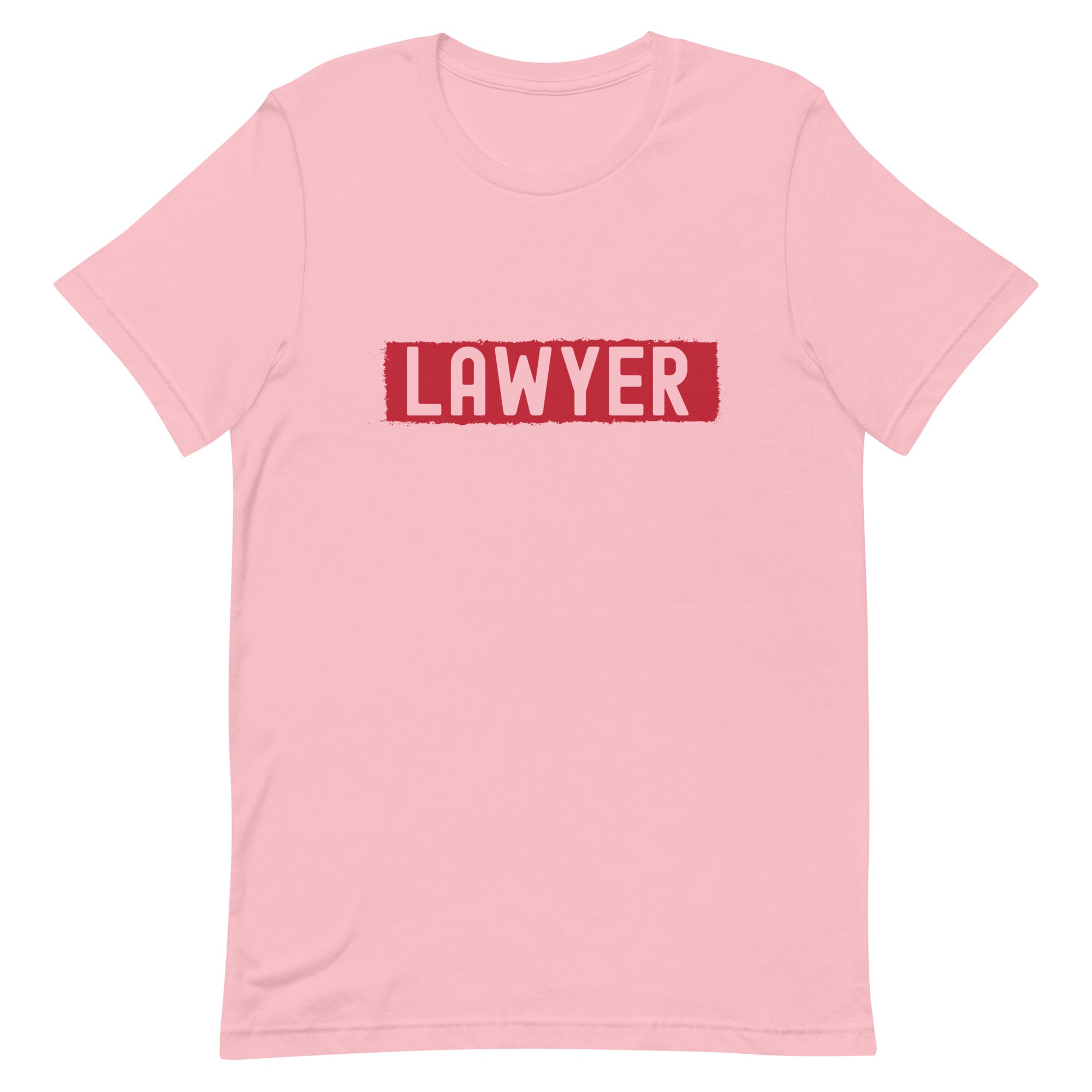 Unisex t-shirt | Lawyer (design with red highghliting)