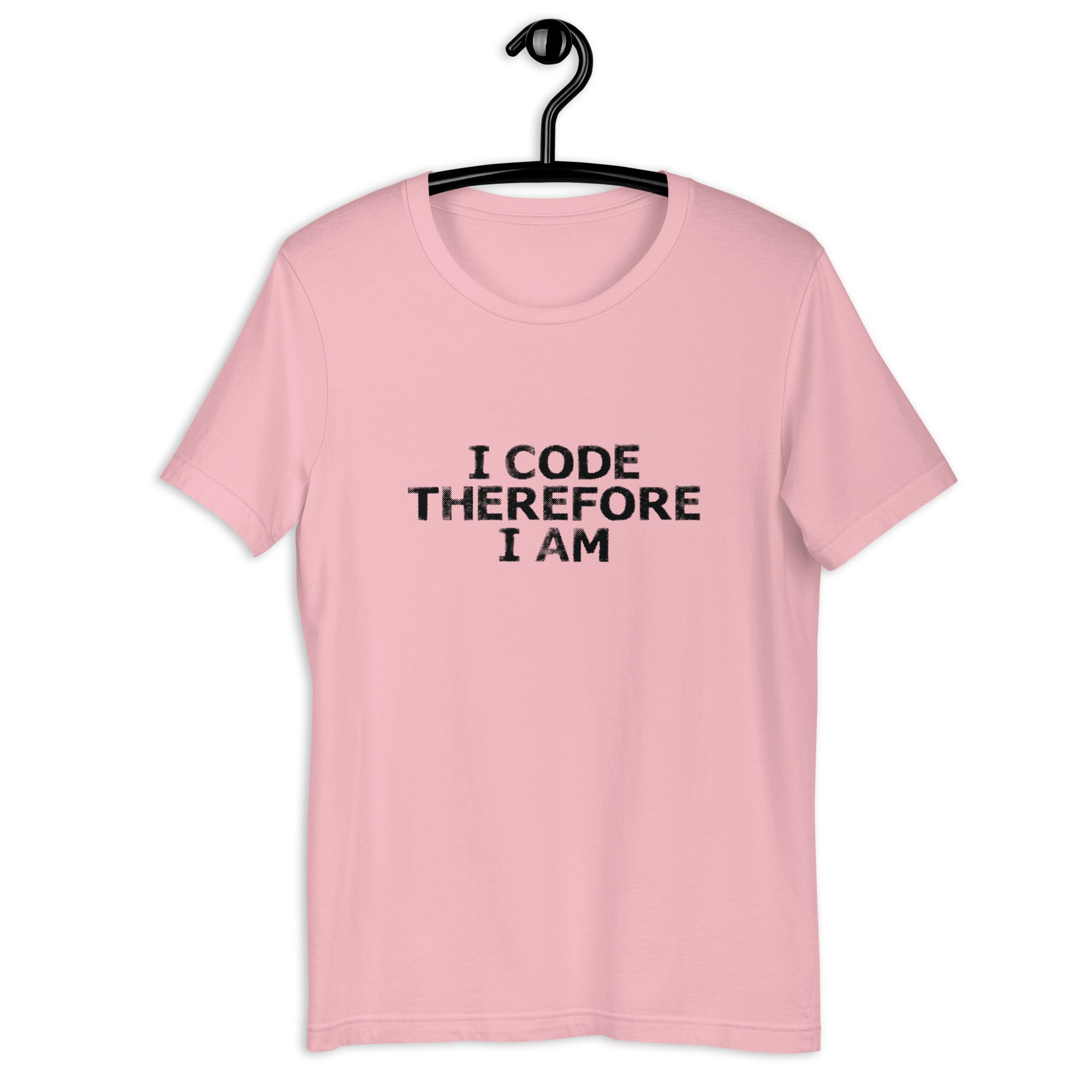 Unisex t-shirt | I Code Therefore I Am