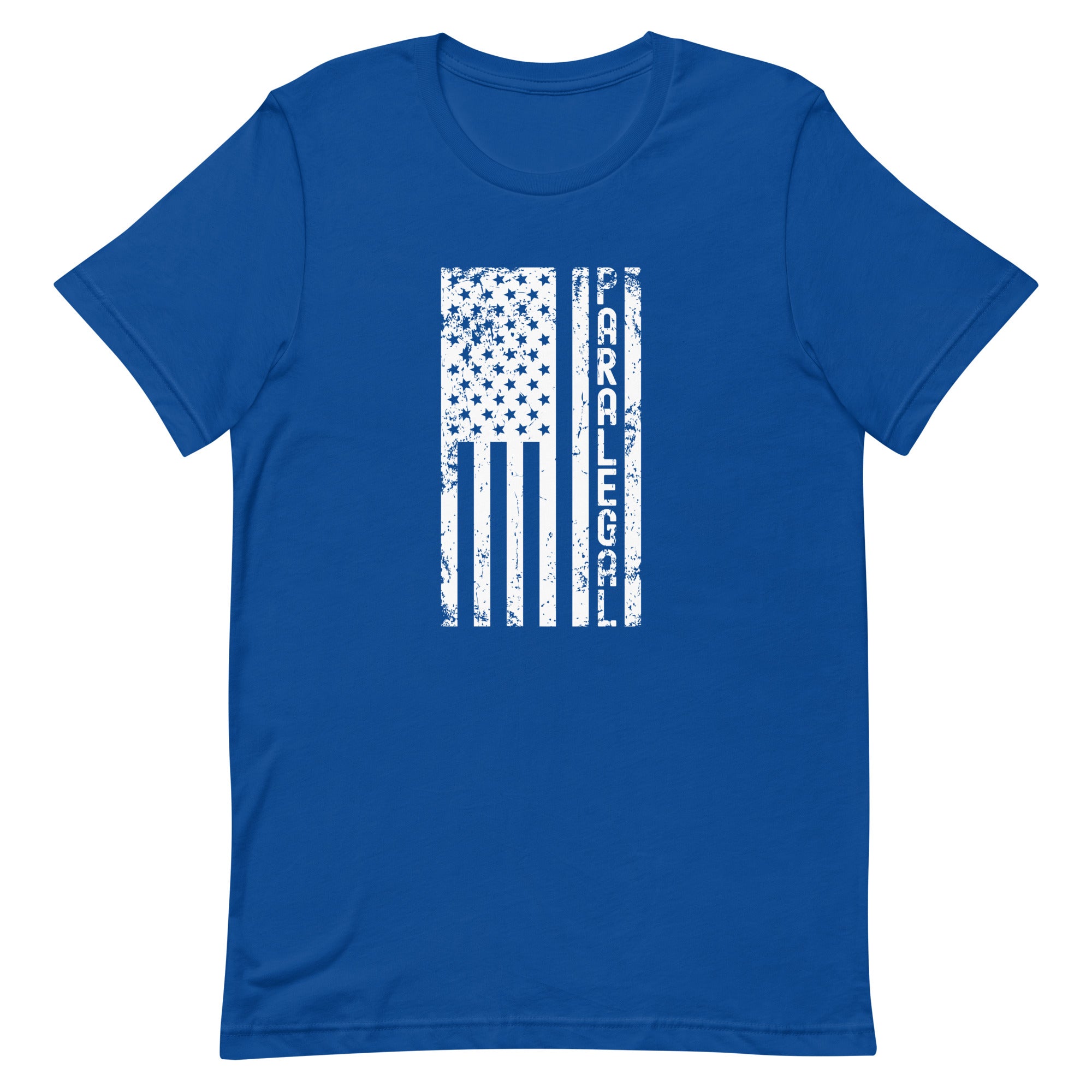 Unisex t-shirt | Paralegal (deisgn on American flag)