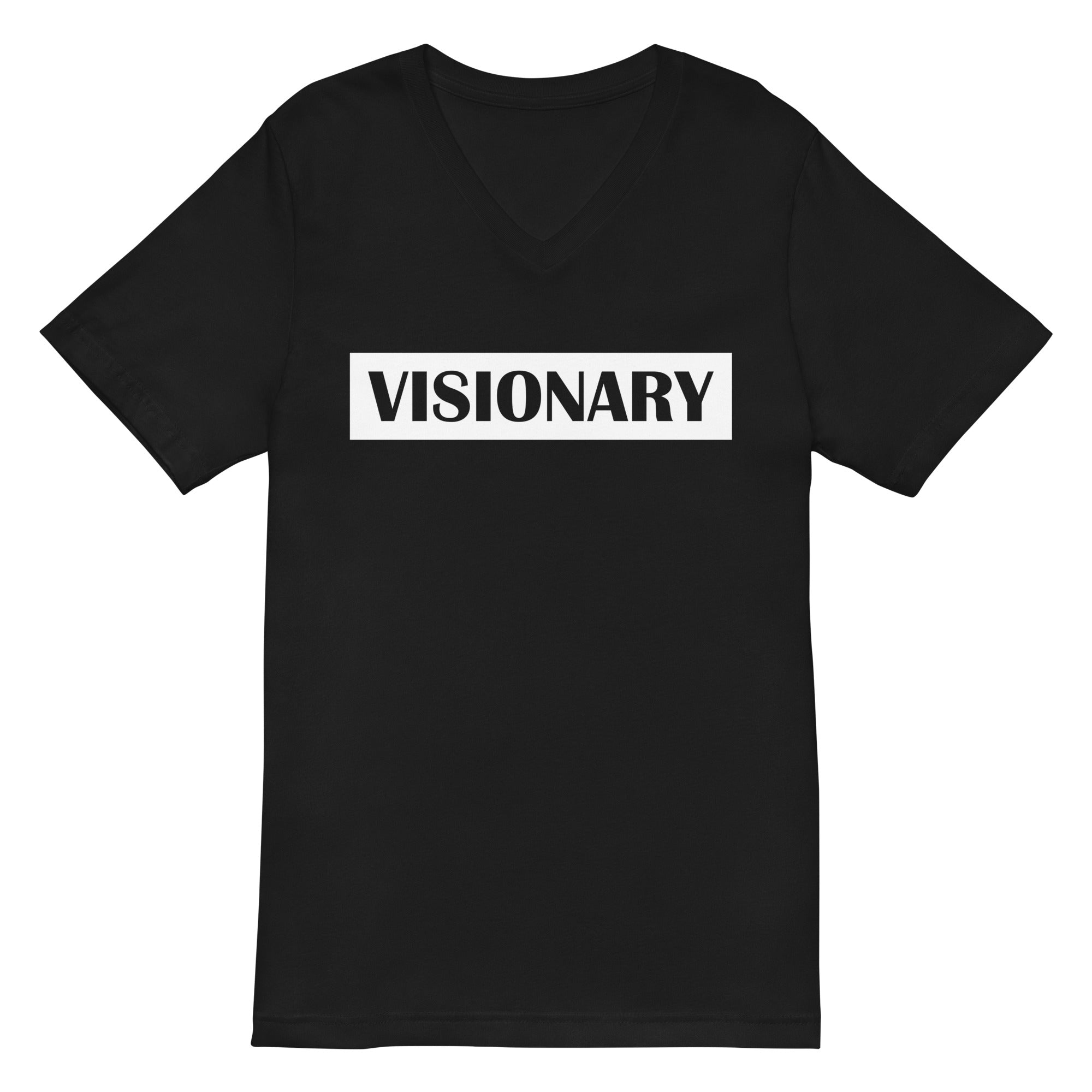 Unisex Short Sleeve V-Neck T-Shirt | Visionary
