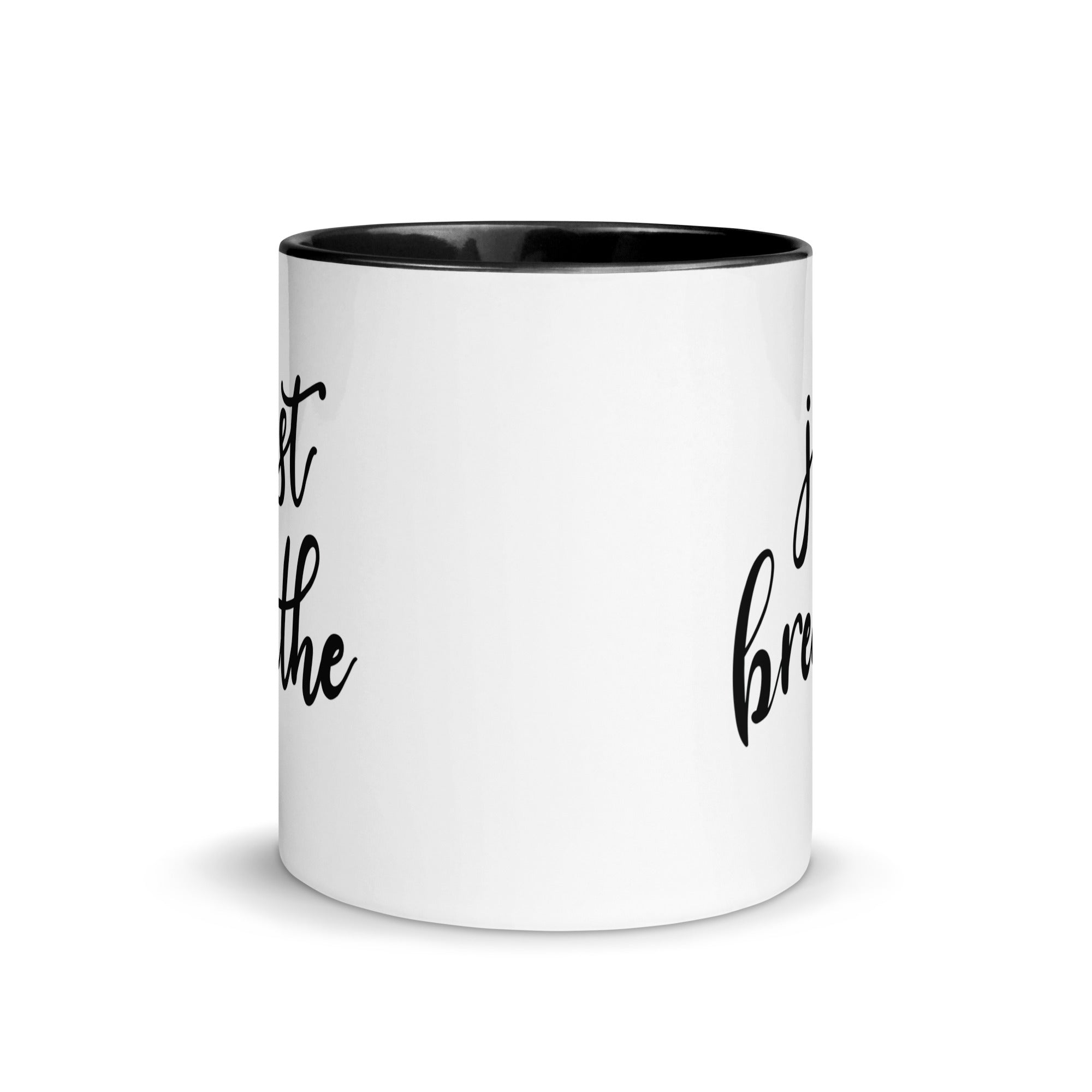 Mug with Color Inside | Just Breathe