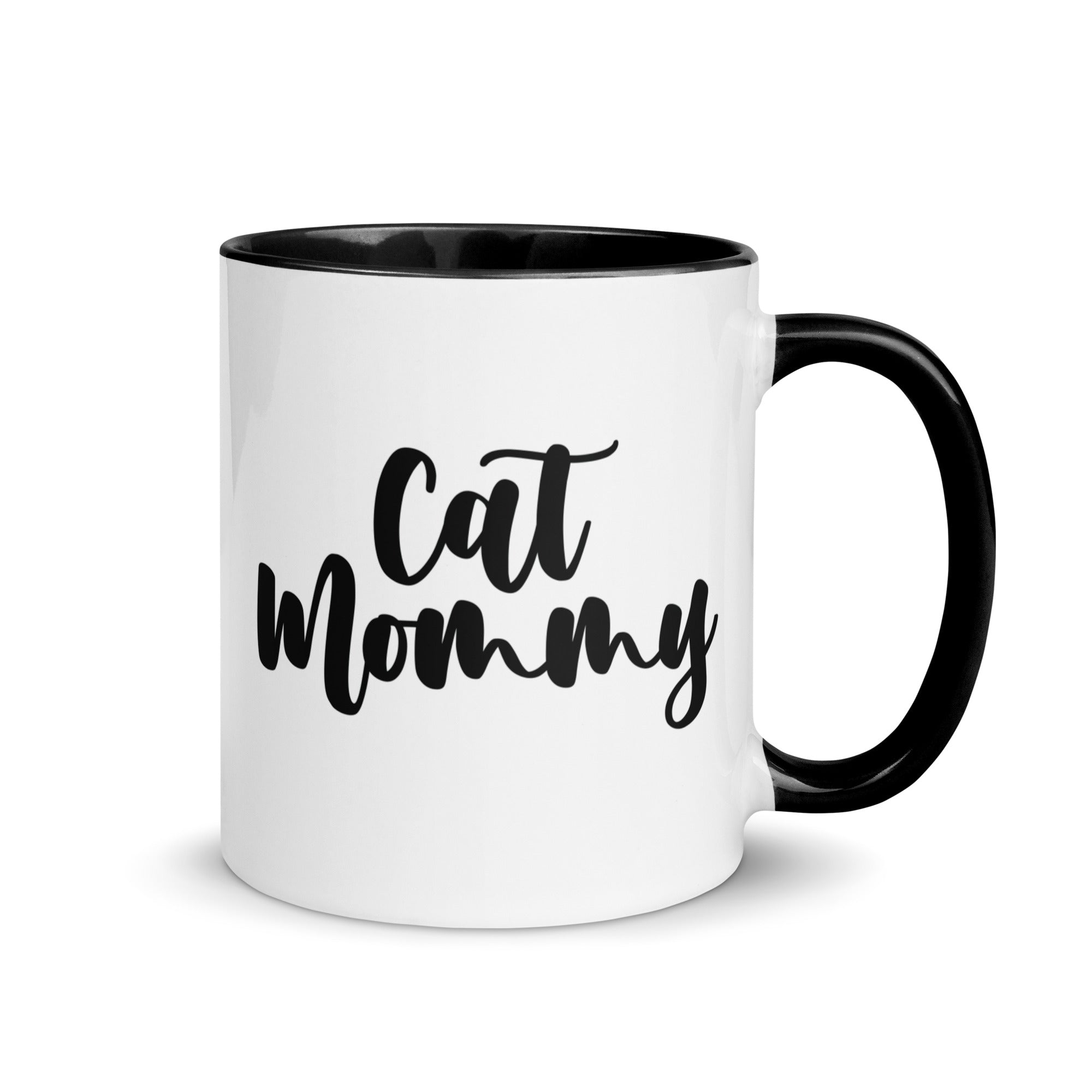 Mug with Color Inside | Cat Mommy