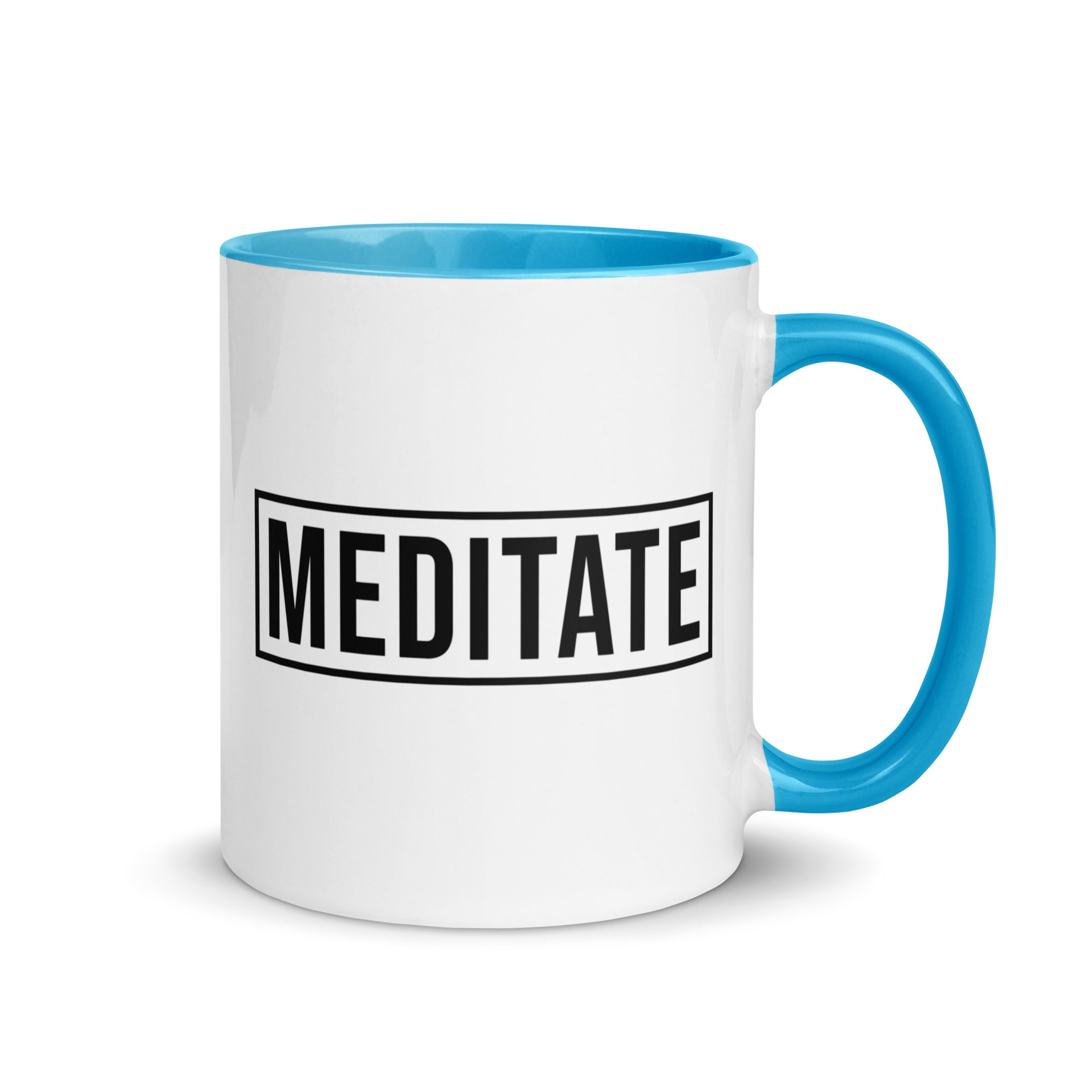 Mug with Color Inside | Meditate