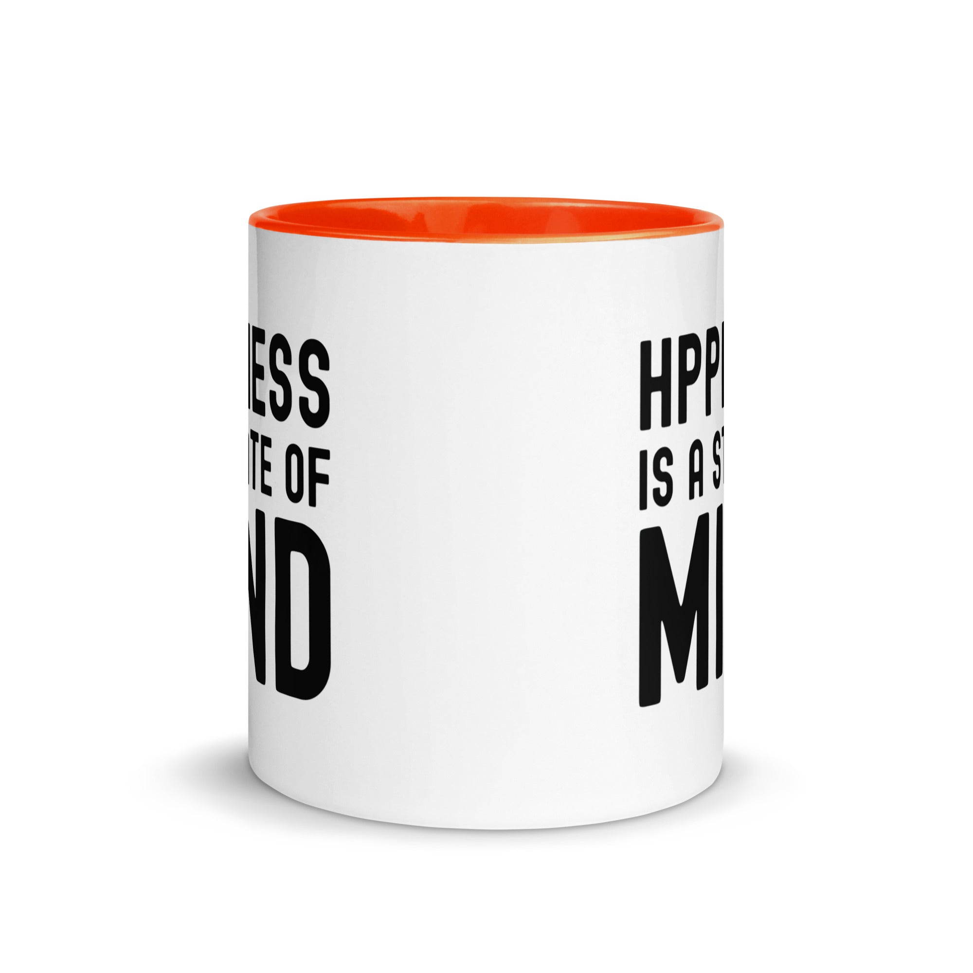 Mug with Color Inside | Hppiness is a state of mind